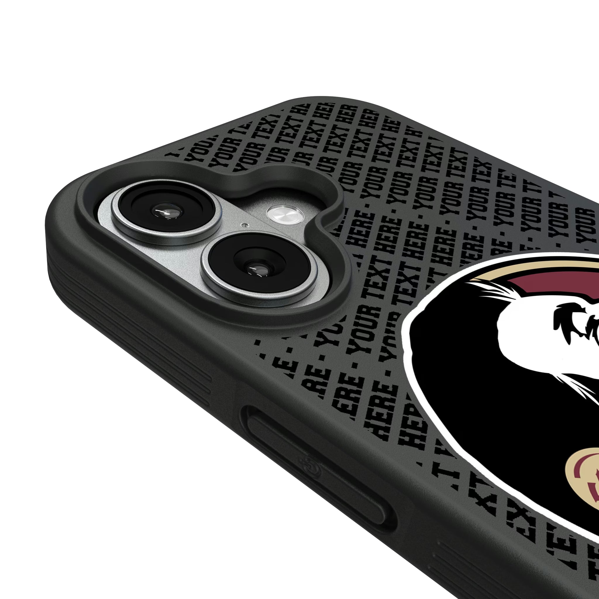 Florida State University Seminoles Personalized EndZone Plus iPhone Bump Phone Case for Apple iPhone - Detail#Device_iPhone 17