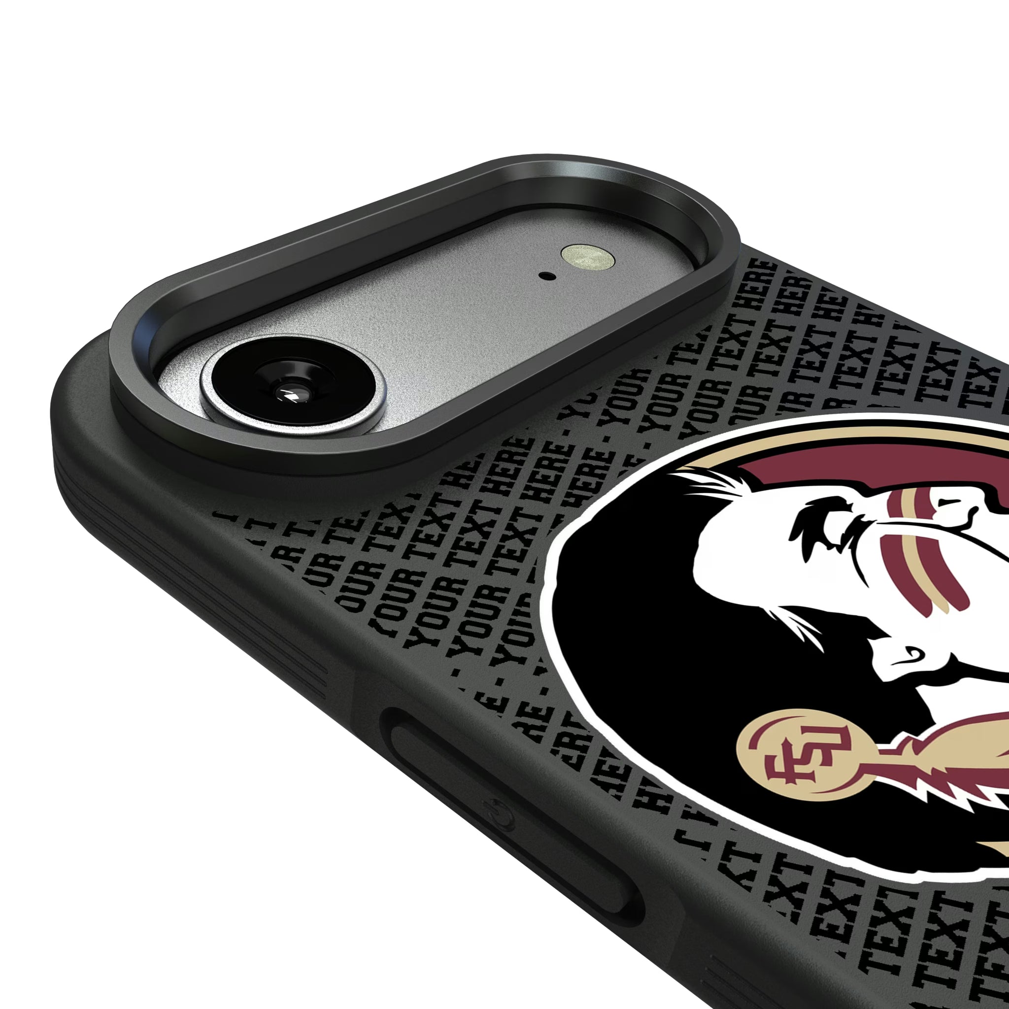 Florida State University Seminoles Personalized EndZone Plus iPhone Bump Phone Case for Apple iPhone - Detail#Device_iPhone Air