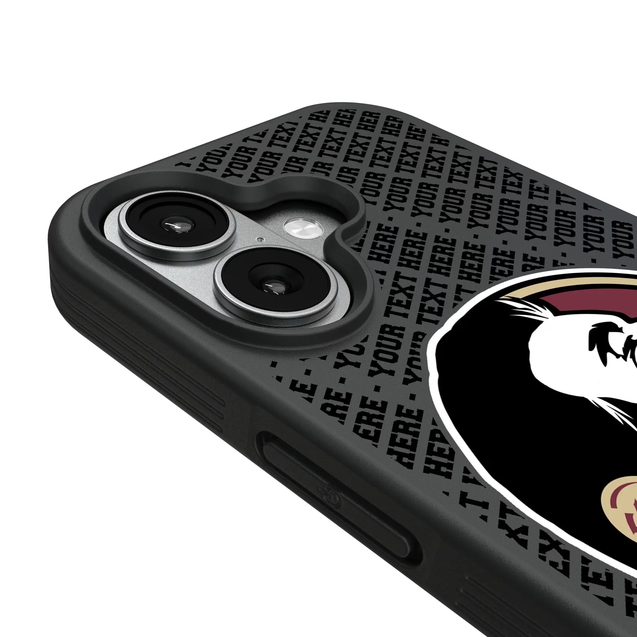 Florida State University Seminoles Personalized EndZone Plus iPhone Bump Phone Case for Apple iPhone - Detail#Device_iPhone 17