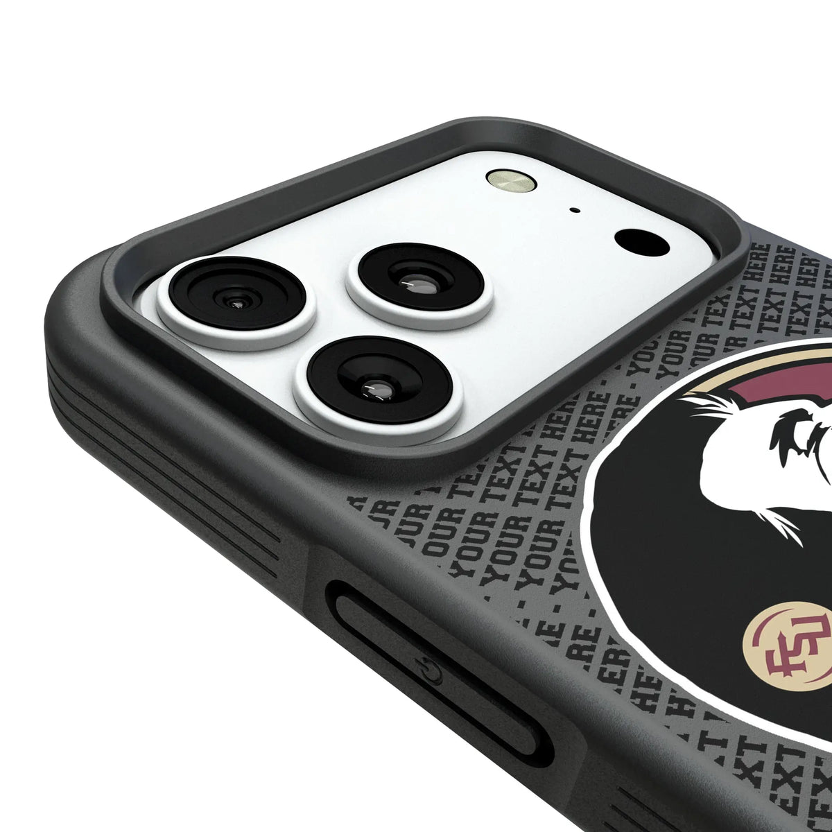 Florida State University Seminoles Personalized EndZone Plus iPhone Bump Phone Case for Apple iPhone - Detail#Device_iPhone 18 Pro Max