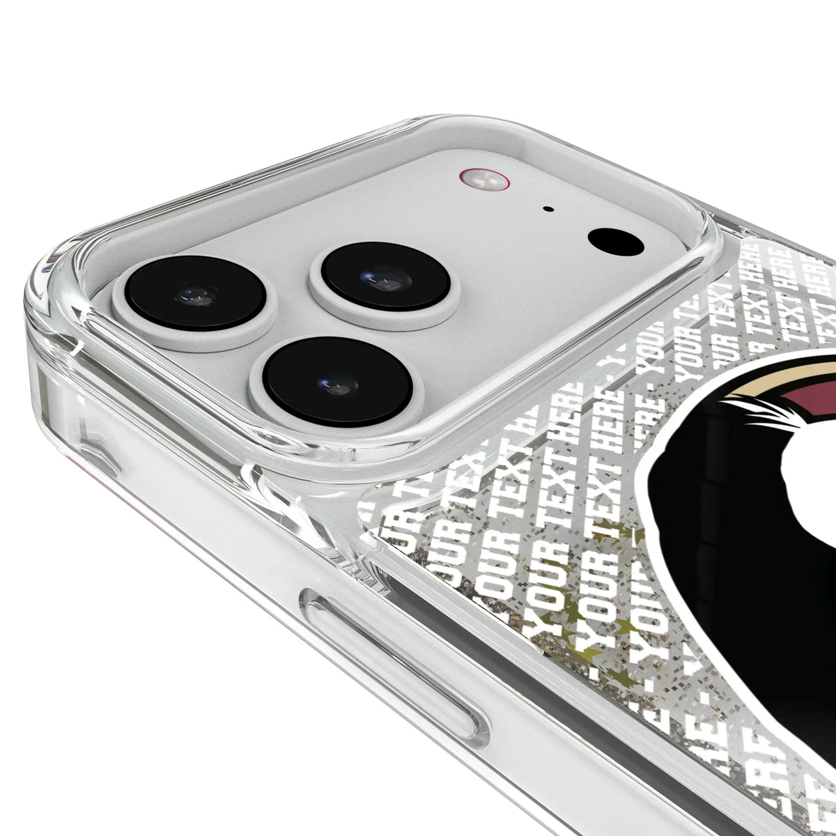 Florida State University Seminoles Personalized EndZone Plus iPhone Glitter Phone Case for Apple iPhone - Detail#Device_iPhone 18 Pro Max