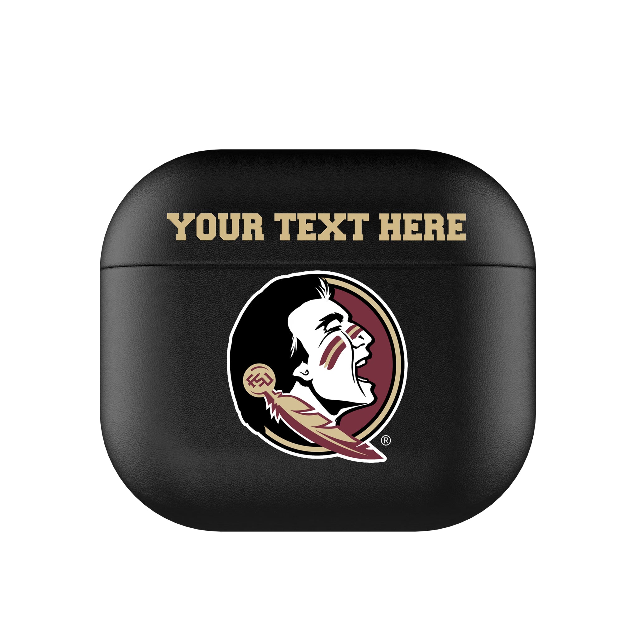 Florida State University Seminoles Personalized Insignia AirPods AirPod Case Cover#Device_AirPods 3rd Gen