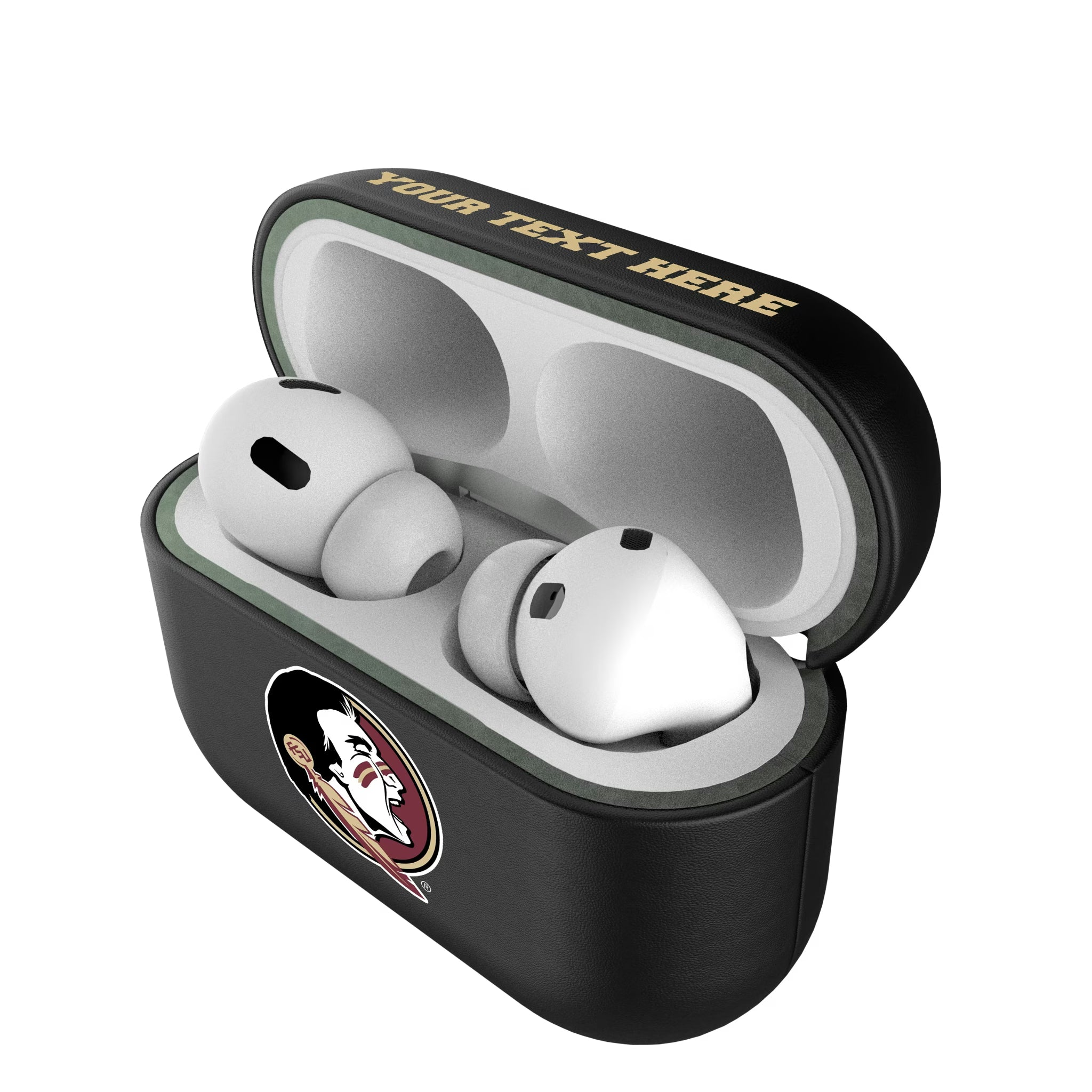 Florida State University Seminoles Personalized Insignia AirPods AirPod Case Cover#Device_AirPods Pro 1st Gen