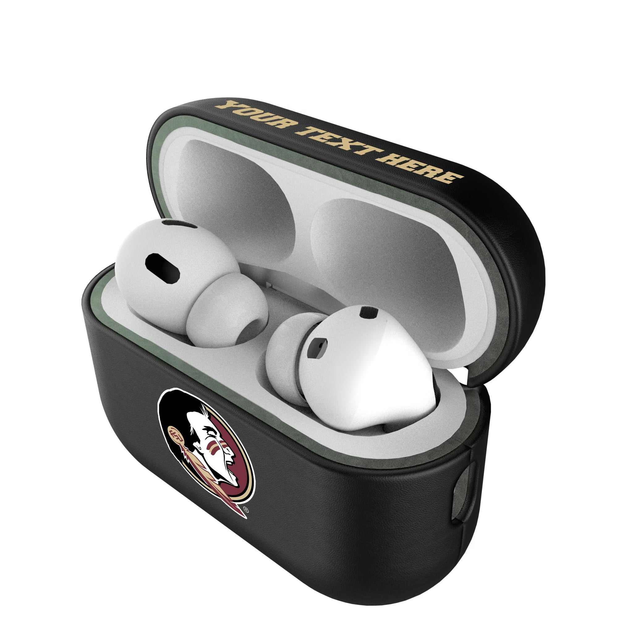 Florida State University Seminoles Personalized Insignia AirPods AirPod Case Cover#Device_AirPods Pro 2nd Gen