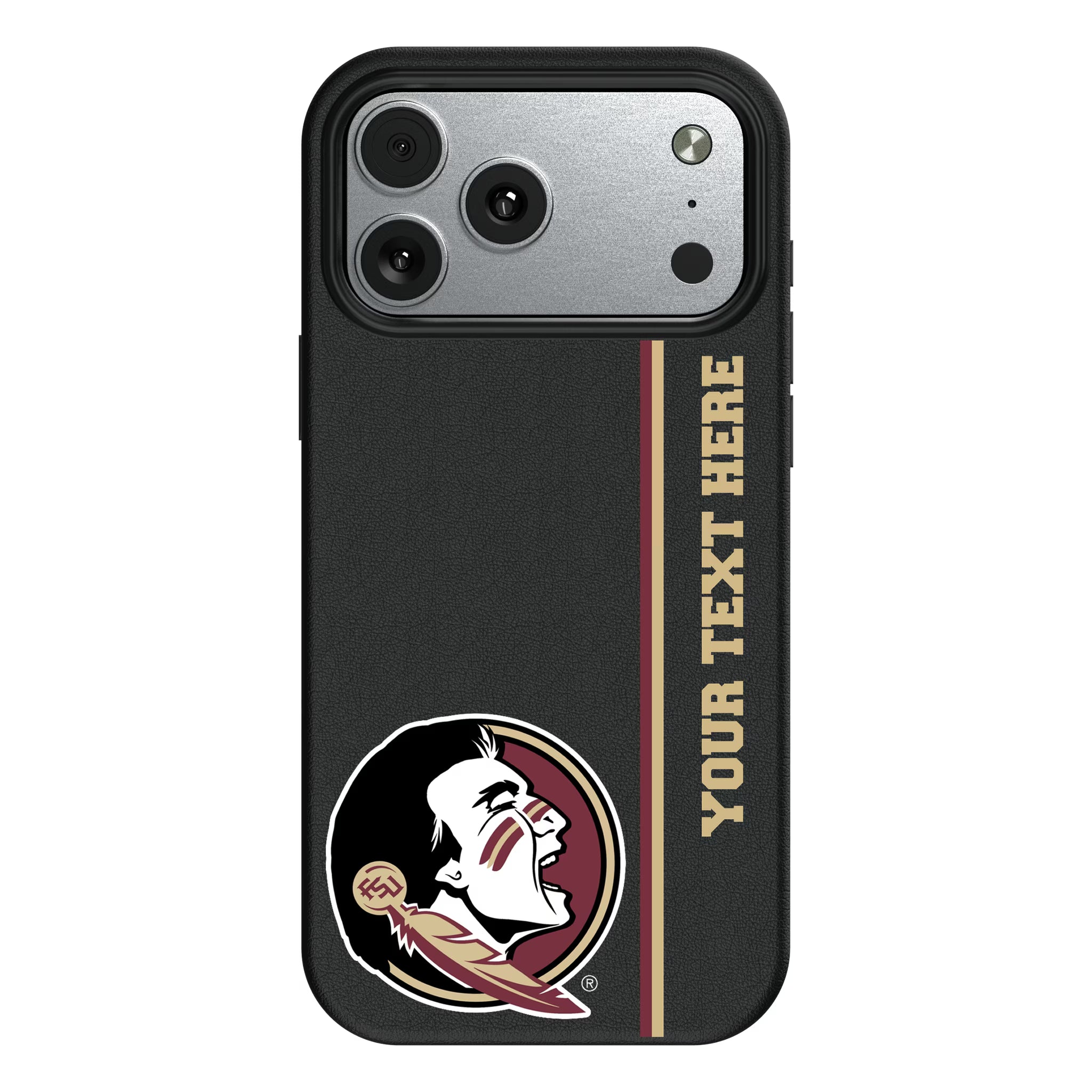 Florida State University Seminoles Personalized Sidebard iPhone MagSafe Compatible Phone Case for Apple iPhone#Device_iPhone 17 Pro Max