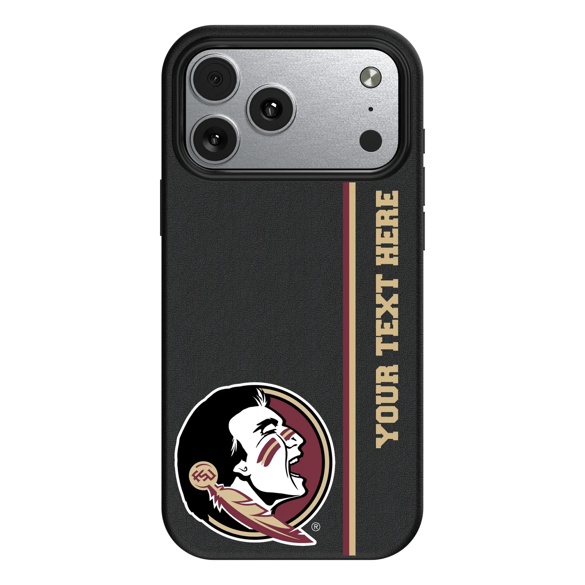 Florida State University Seminoles Personalized Sidebard iPhone MagSafe Compatible Phone Case for Apple iPhone#Device_iPhone 17 Pro Max
