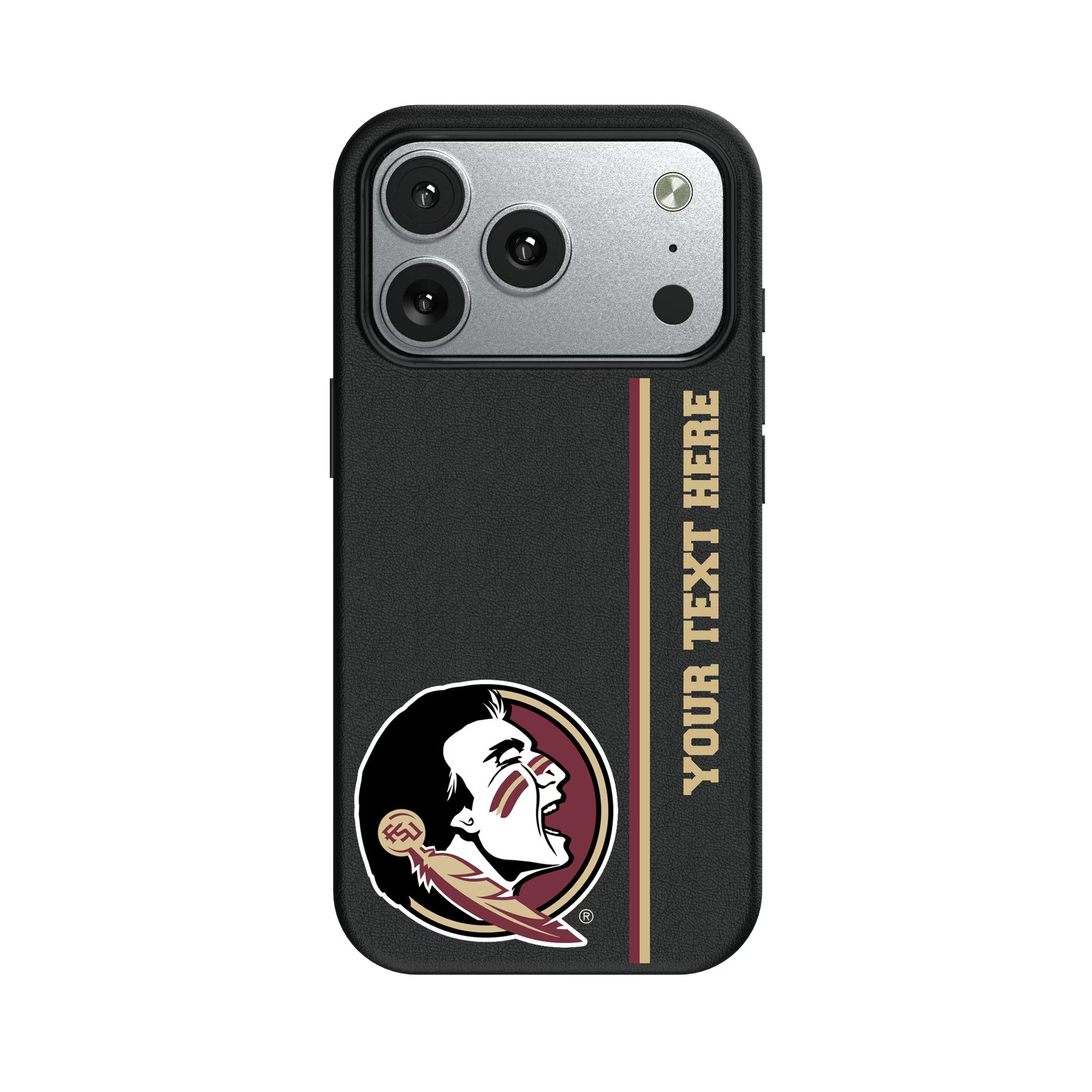 Florida State University Seminoles Personalized Sidebard iPhone MagSafe Compatible Phone Case for Apple iPhone#Device_iPhone 17 Pro