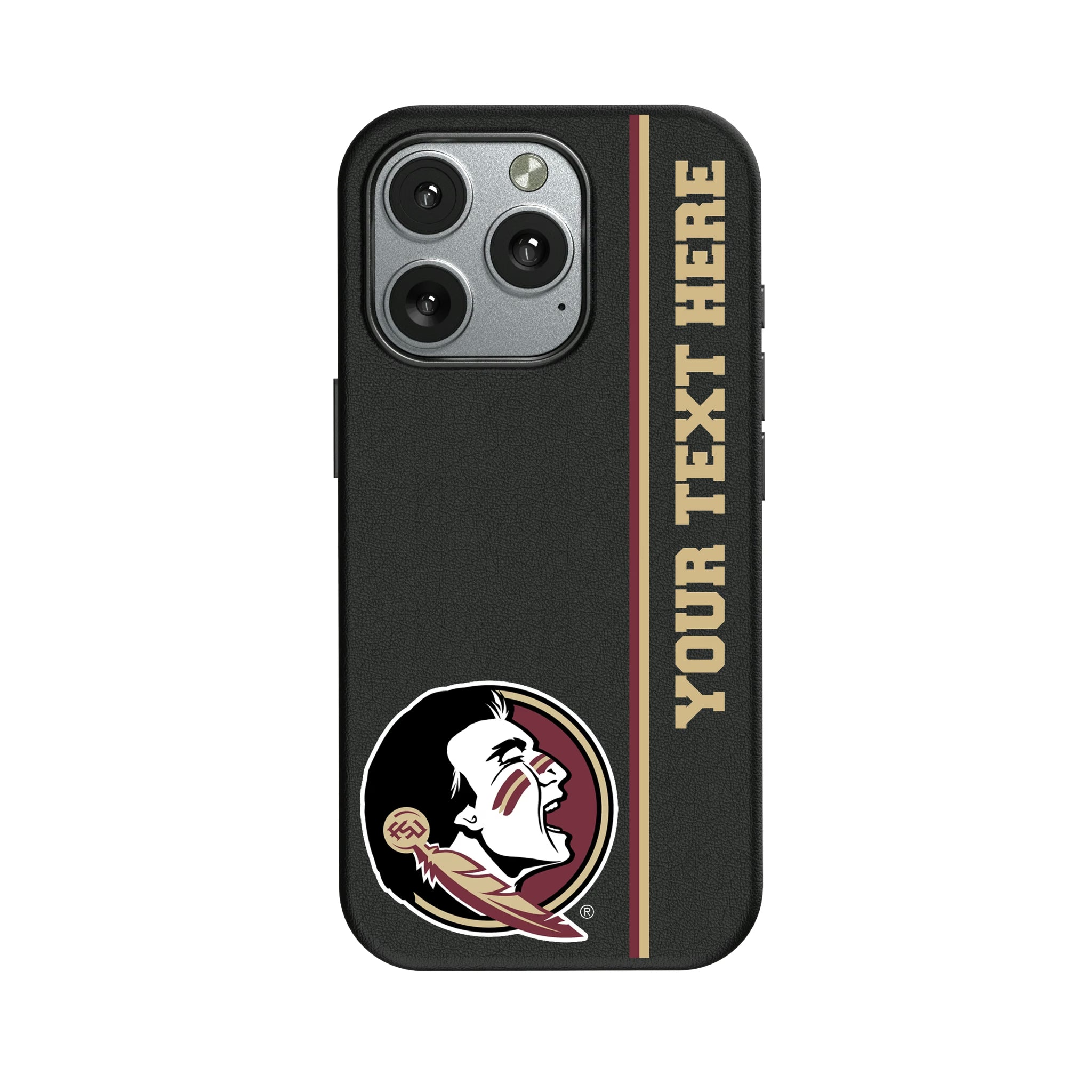 Florida State University Seminoles Personalized Sidebard iPhone MagSafe Compatible Phone Case for Apple iPhone