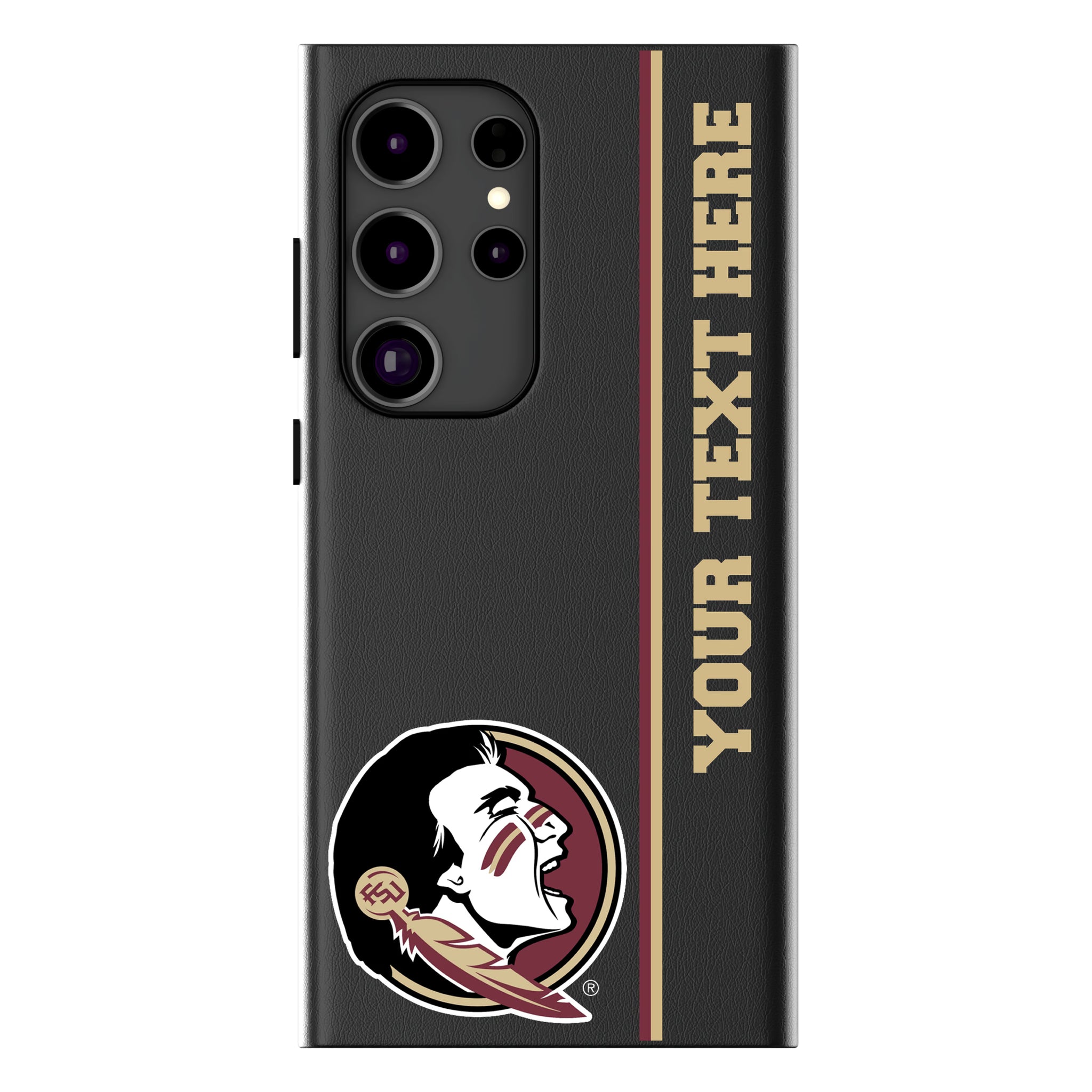 Florida State University Seminoles Personalized Sidebard Galaxy MagSafe Compatible Phone Case for Samsung Galaxy