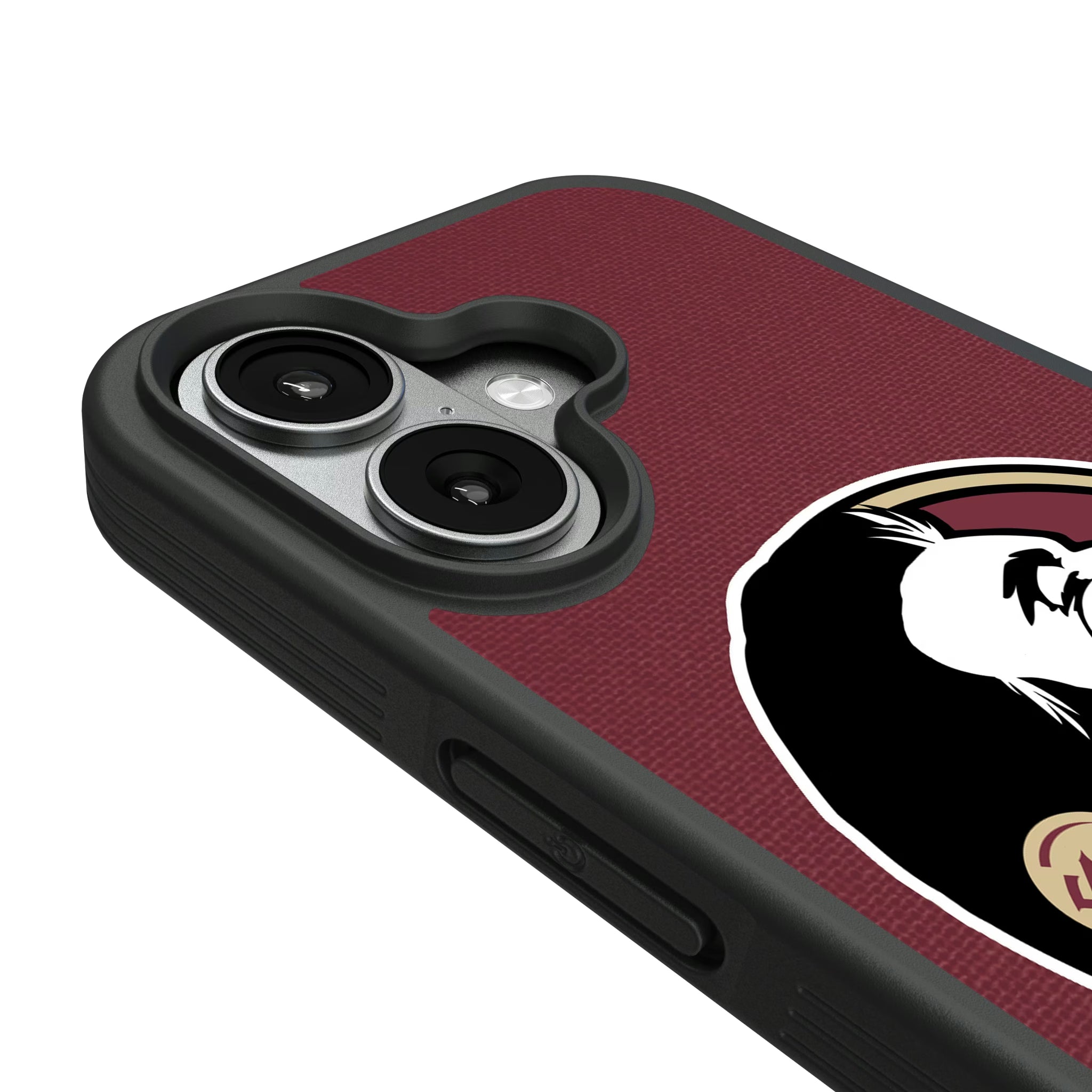 Florida State University Seminoles Personalized Stripe iPhone Bump Phone Case for Apple iPhone - Detail#Device_iPhone 17