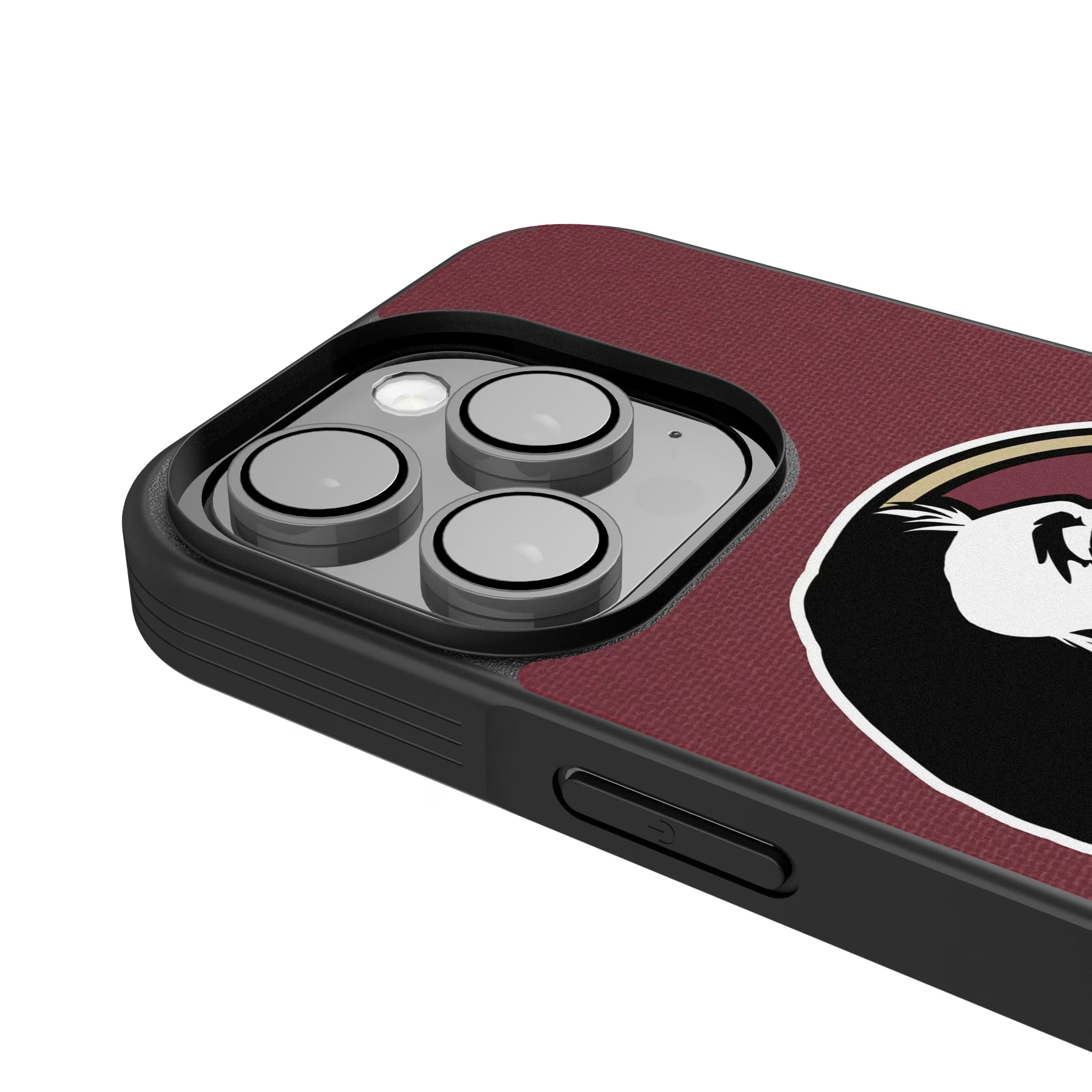 Florida State University Seminoles Personalized Stripe iPhone Bump Phone Case for Apple iPhone - Detail