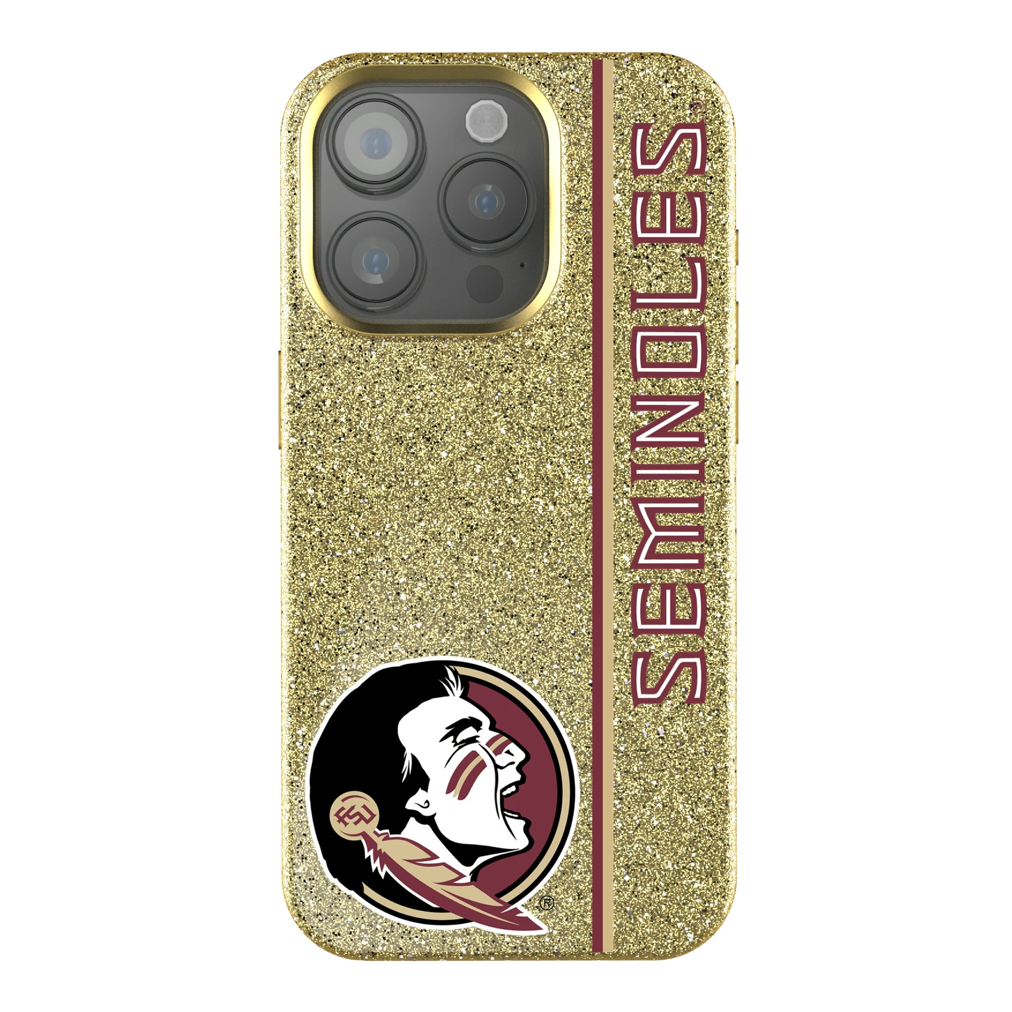 Florida State University Seminoles Sidebar iPhone Bling Phone Case for Apple iPhone