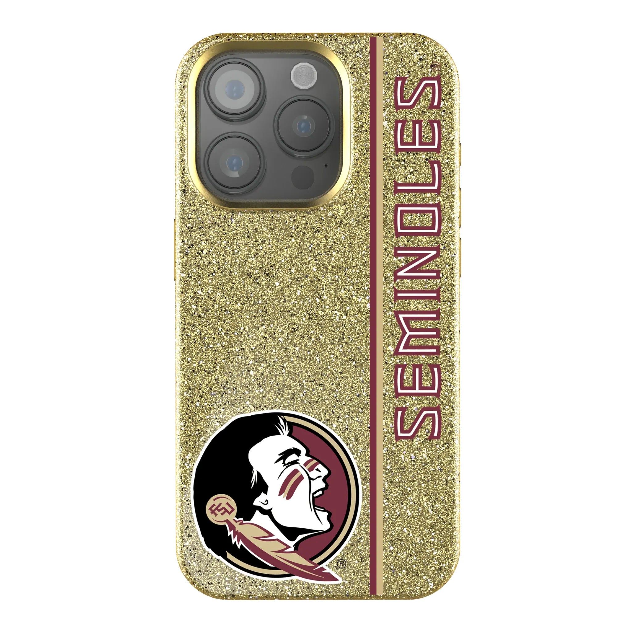 Florida State University Seminoles Sidebar iPhone Bling Phone Case for Apple iPhone