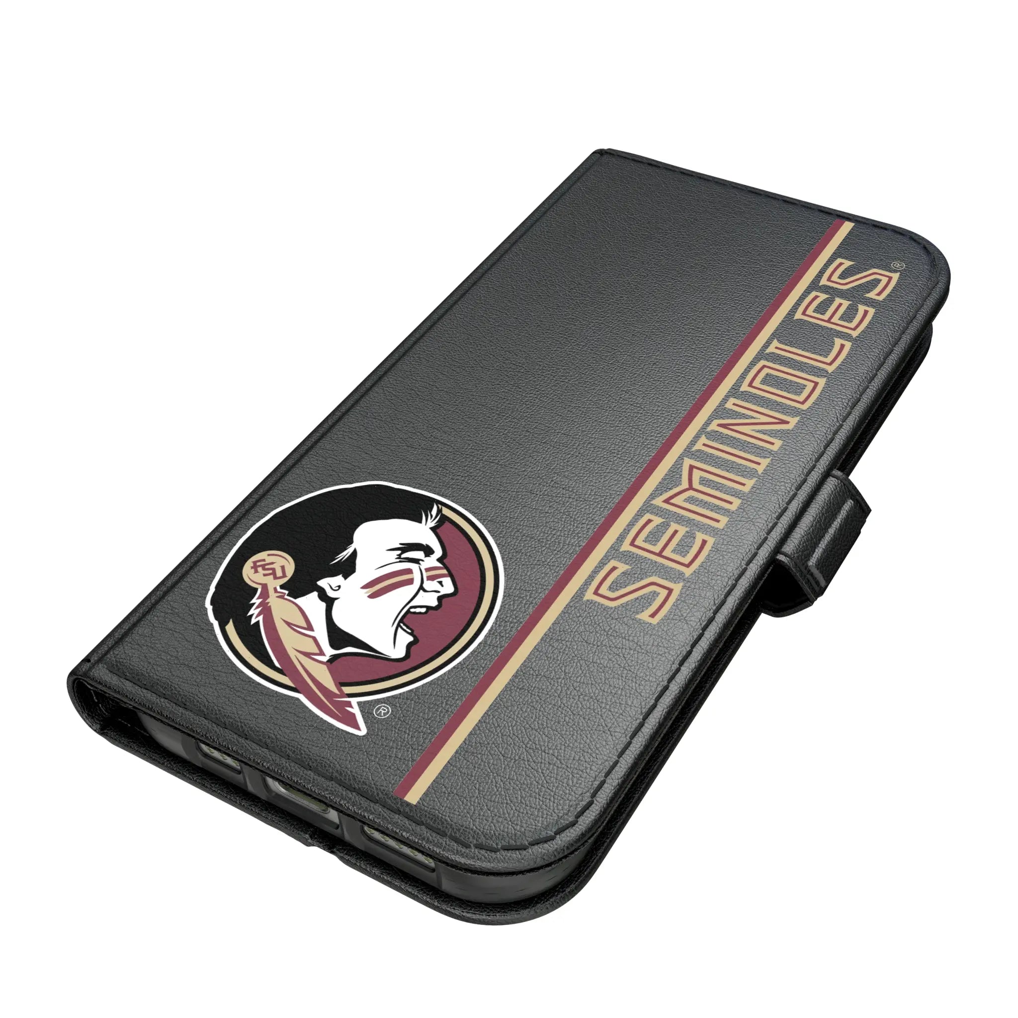 Florida State University Seminoles Sidebar iPhone Folio Phone Case for Apple iPhone#Device_iPhone 17
