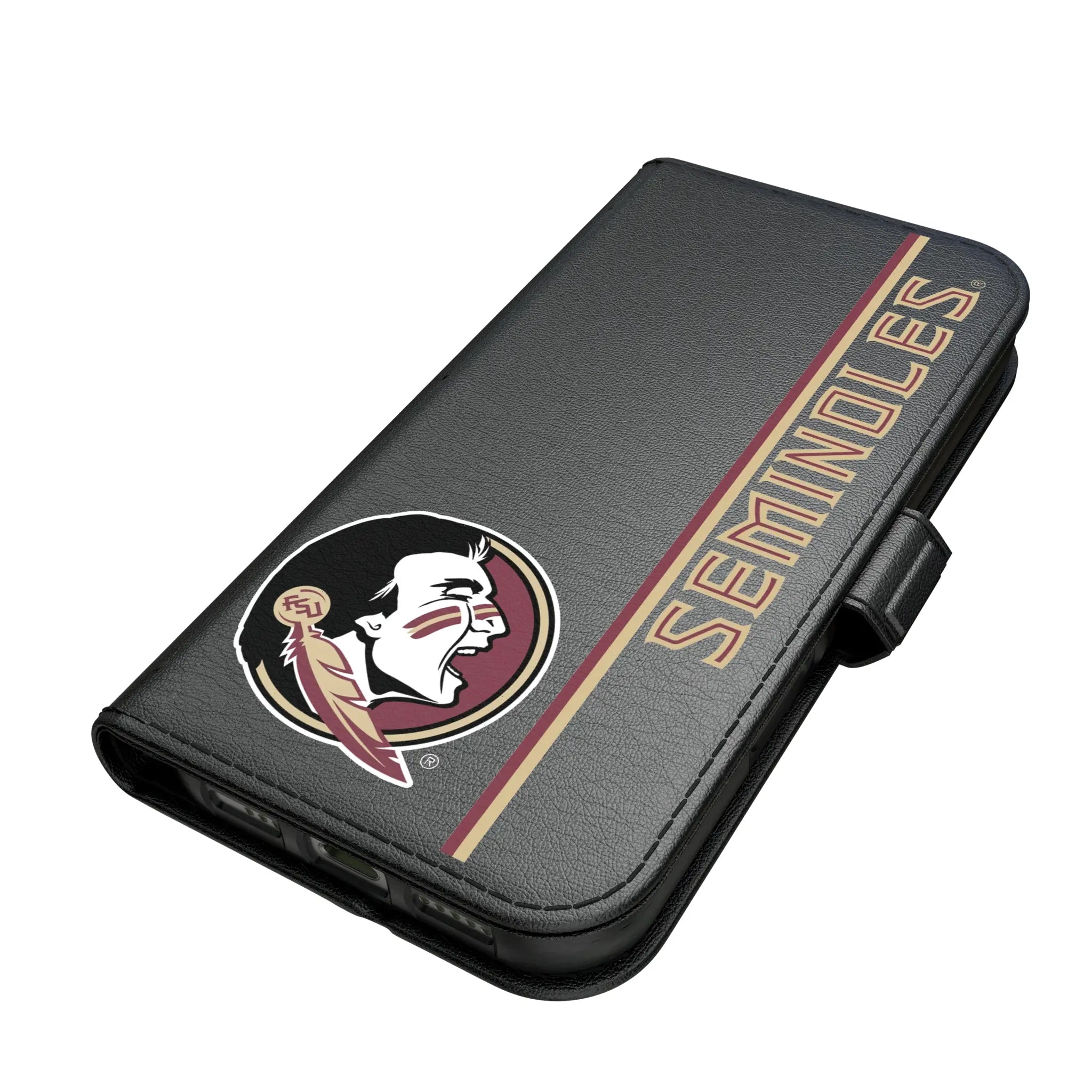 Florida State University Seminoles Sidebar iPhone Folio Phone Case for Apple iPhone#Device_iPhone 17 Pro