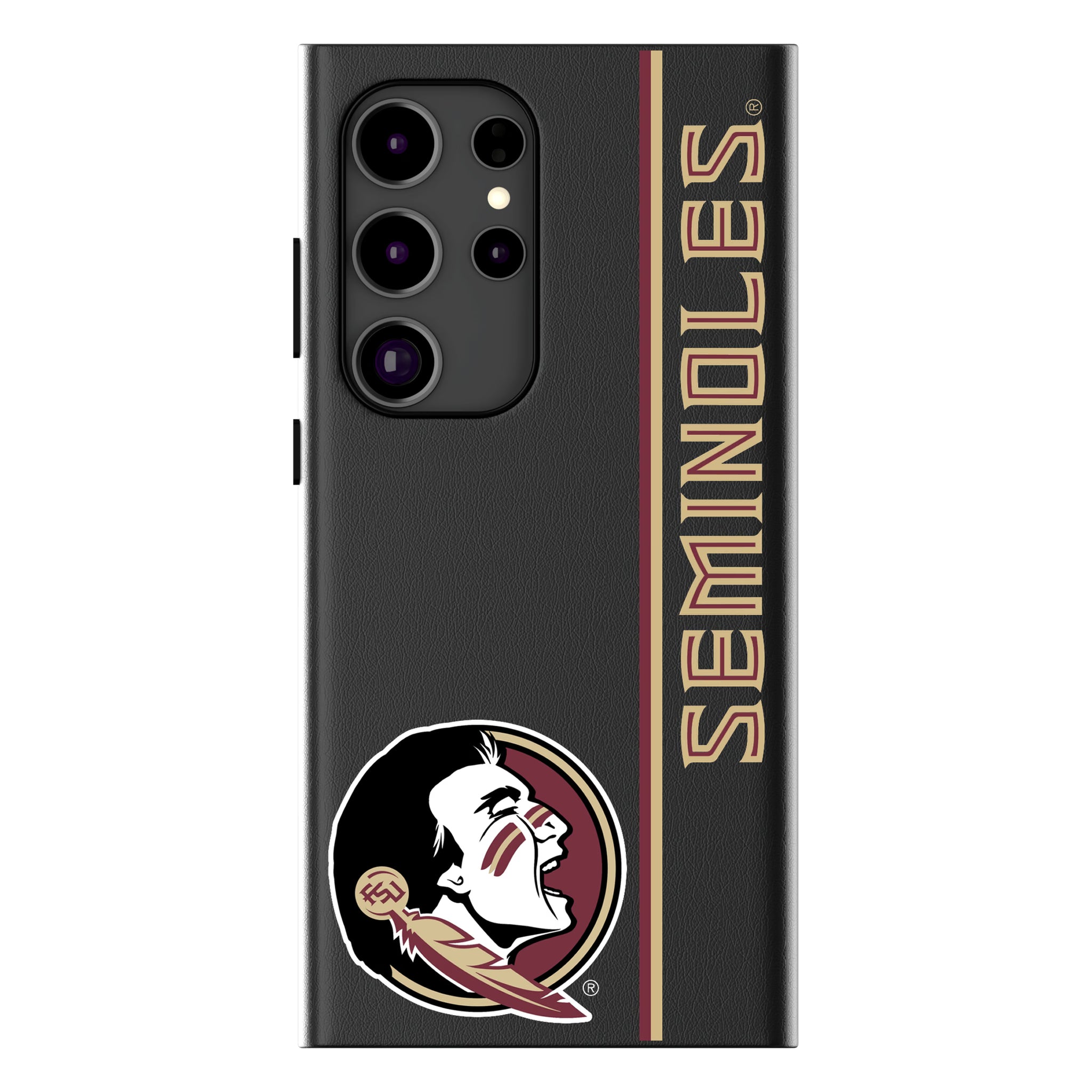 Florida State University Seminoles Sidebar Galaxy MagSafe Compatible Phone Case for Samsung Galaxy