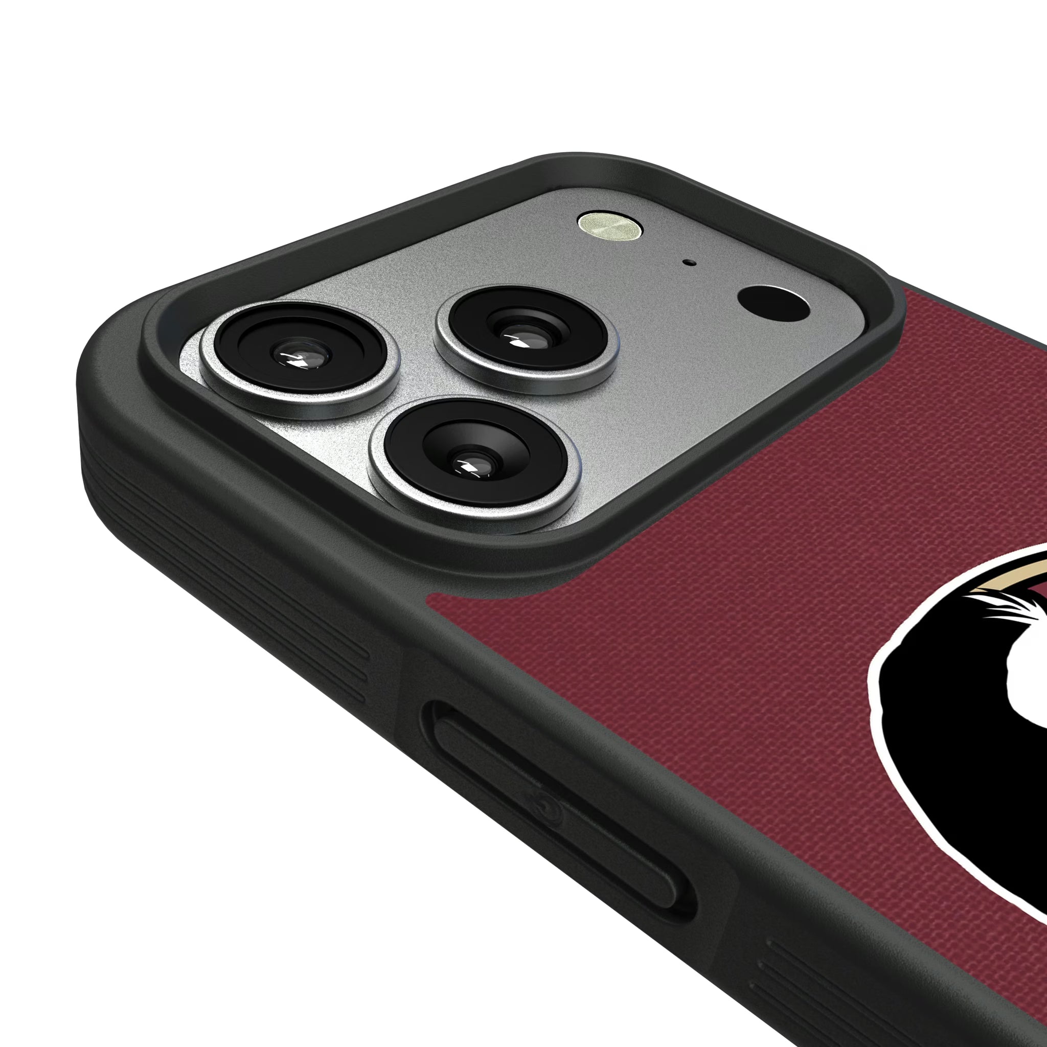 Florida State University Seminoles Solid iPhone Bump Phone Case for Apple iPhone - Detail#Device_iPhone 17 Pro