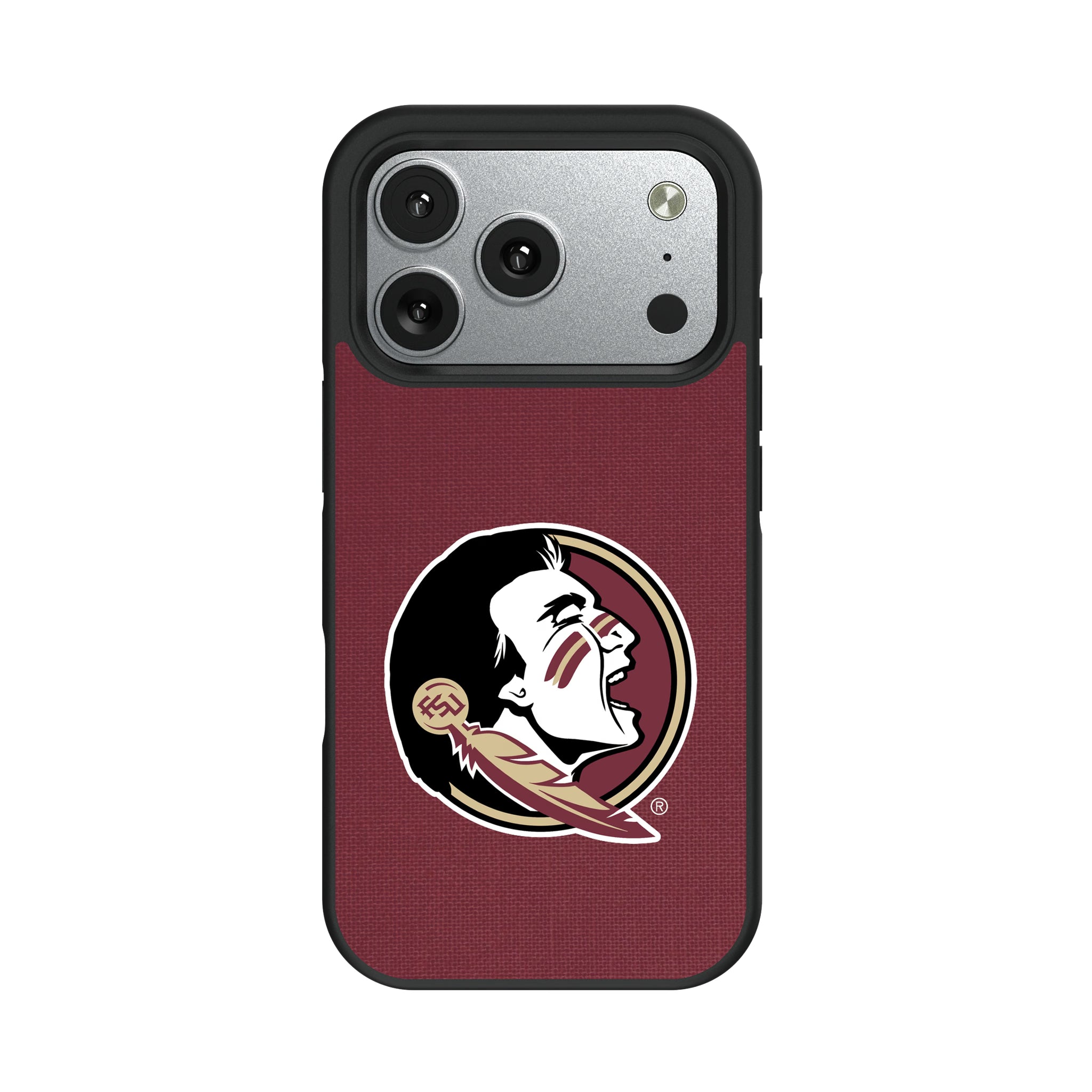 Florida State University Seminoles Solid iPhone Bump Phone Case for Apple iPhone#Device_iPhone 17 Pro