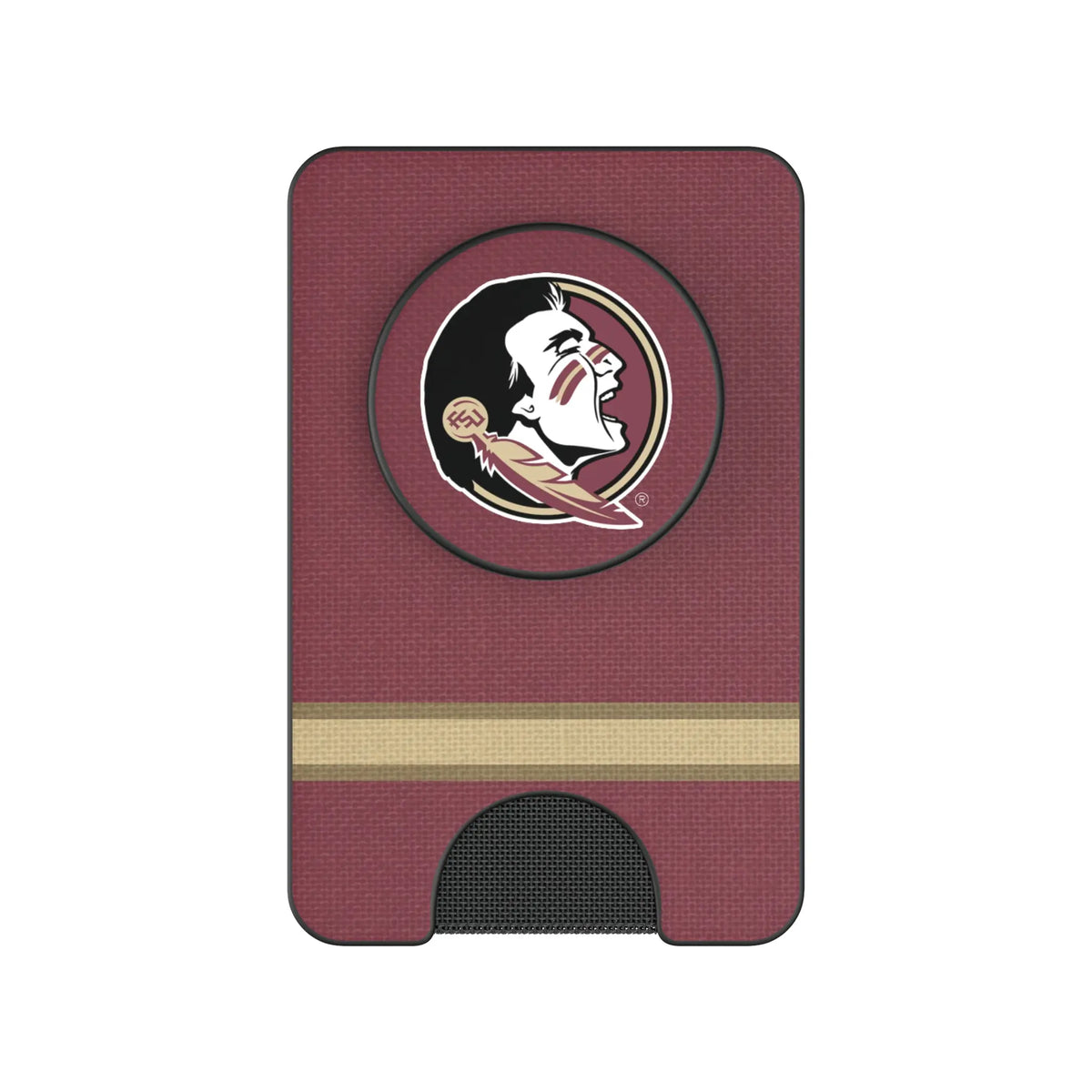 Florida State University Seminoles Stripe Popsockets Wallet Magnetic