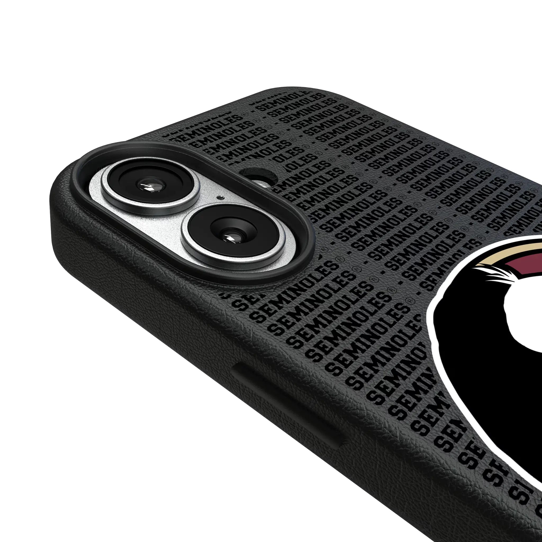 Florida State University Seminoles Text Backdrop iPhone MagSafe Compatible Phone Case for Apple iPhone - Detail#Device_iPhone 17