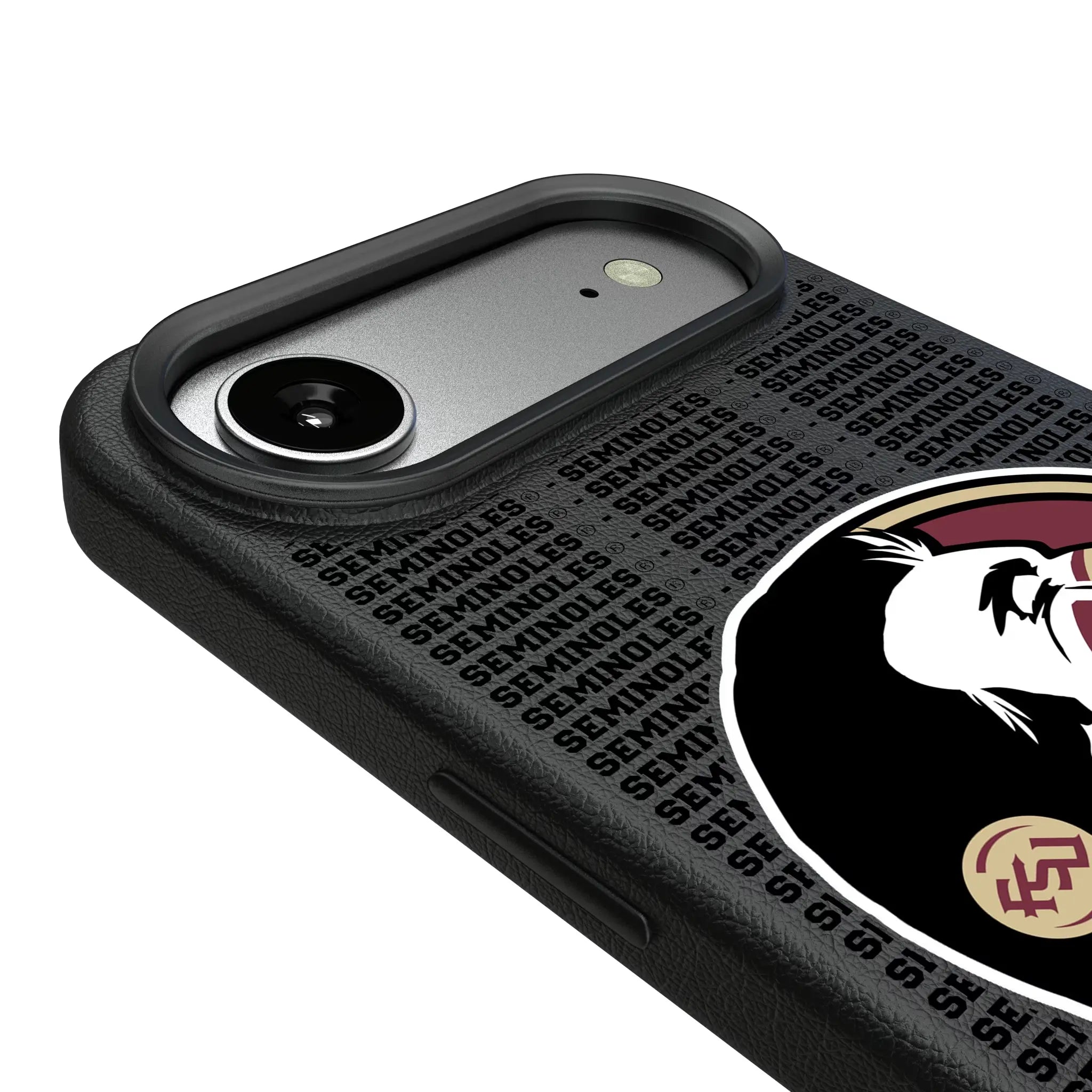 Florida State University Seminoles Text Backdrop iPhone MagSafe Compatible Phone Case for Apple iPhone - Detail#Device_iPhone Air
