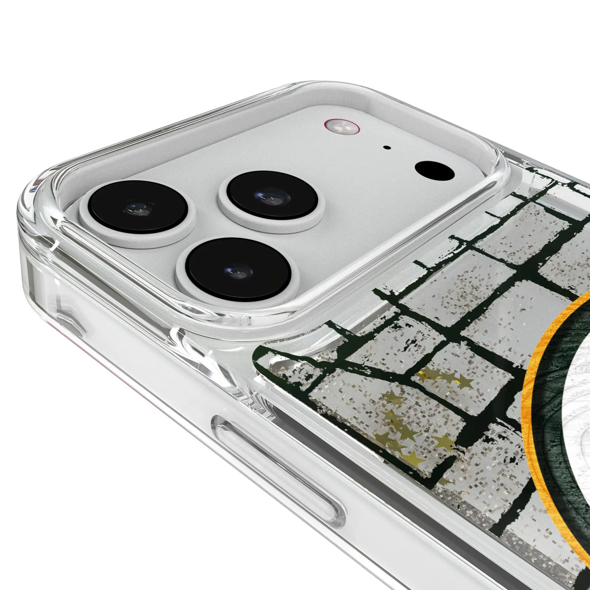 Green Bay Packers Brick iPhone Glitter Phone Case for Apple iPhone - Detail#Device_iPhone 18 Pro Max