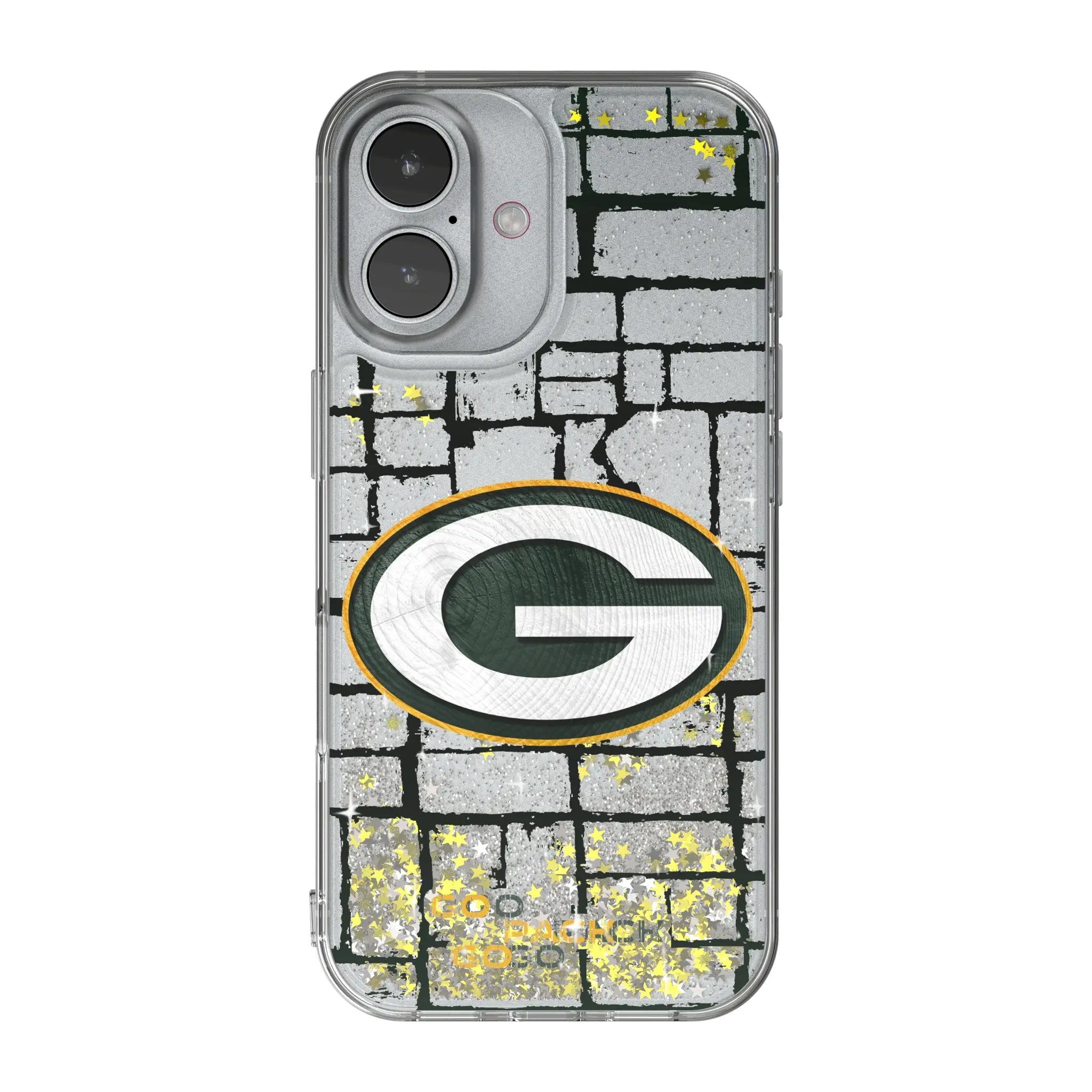 Green Bay Packers Brick iPhone Glitter Phone Case for Apple iPhone