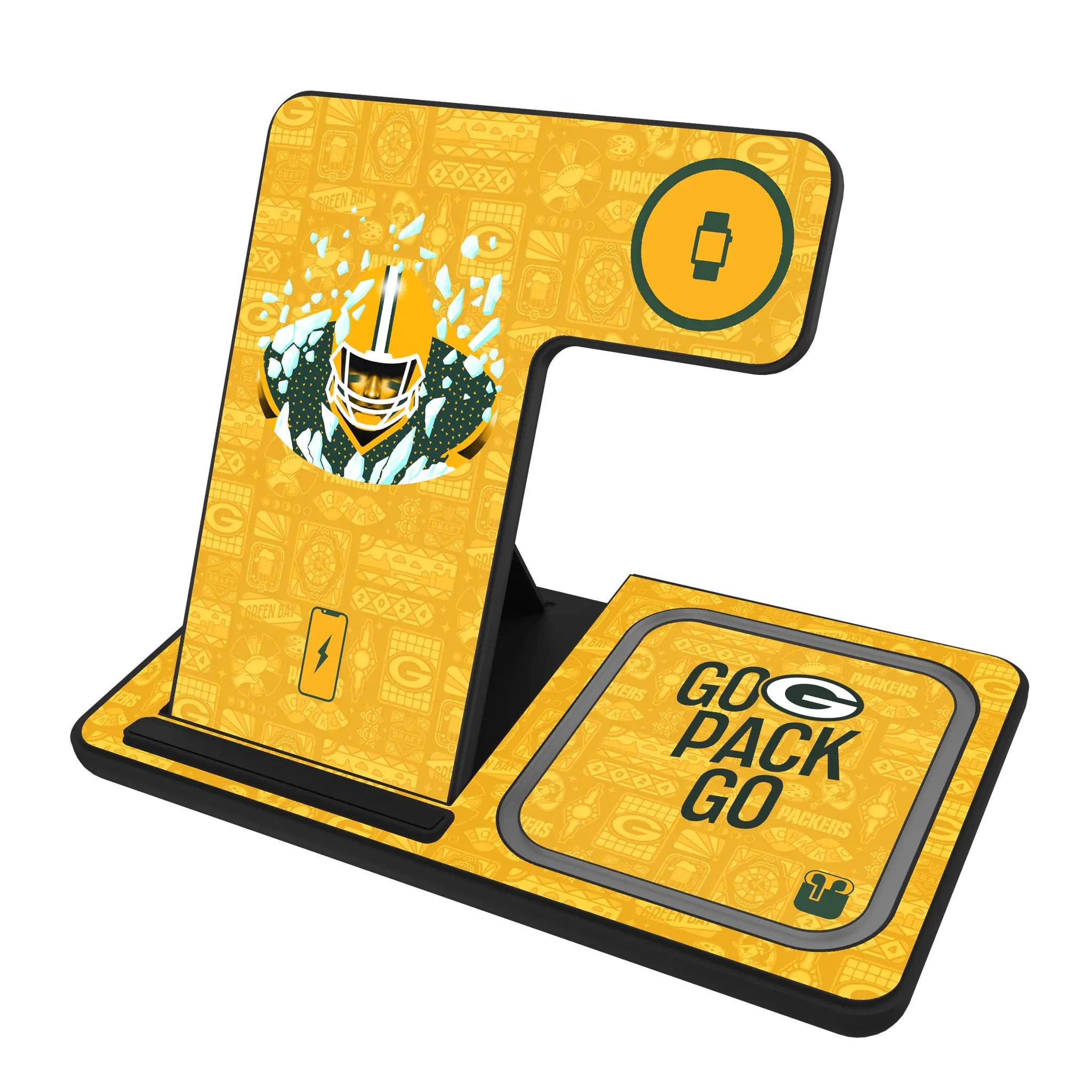 Green Bay Packers Deco 3 in 1 Charging Station
