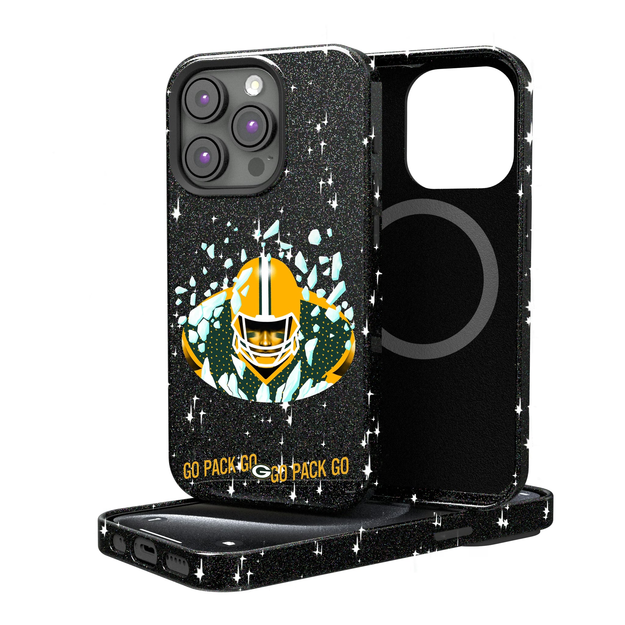 Green Bay Packers Deco iPhone Bling Phone Case for Apple iPhone