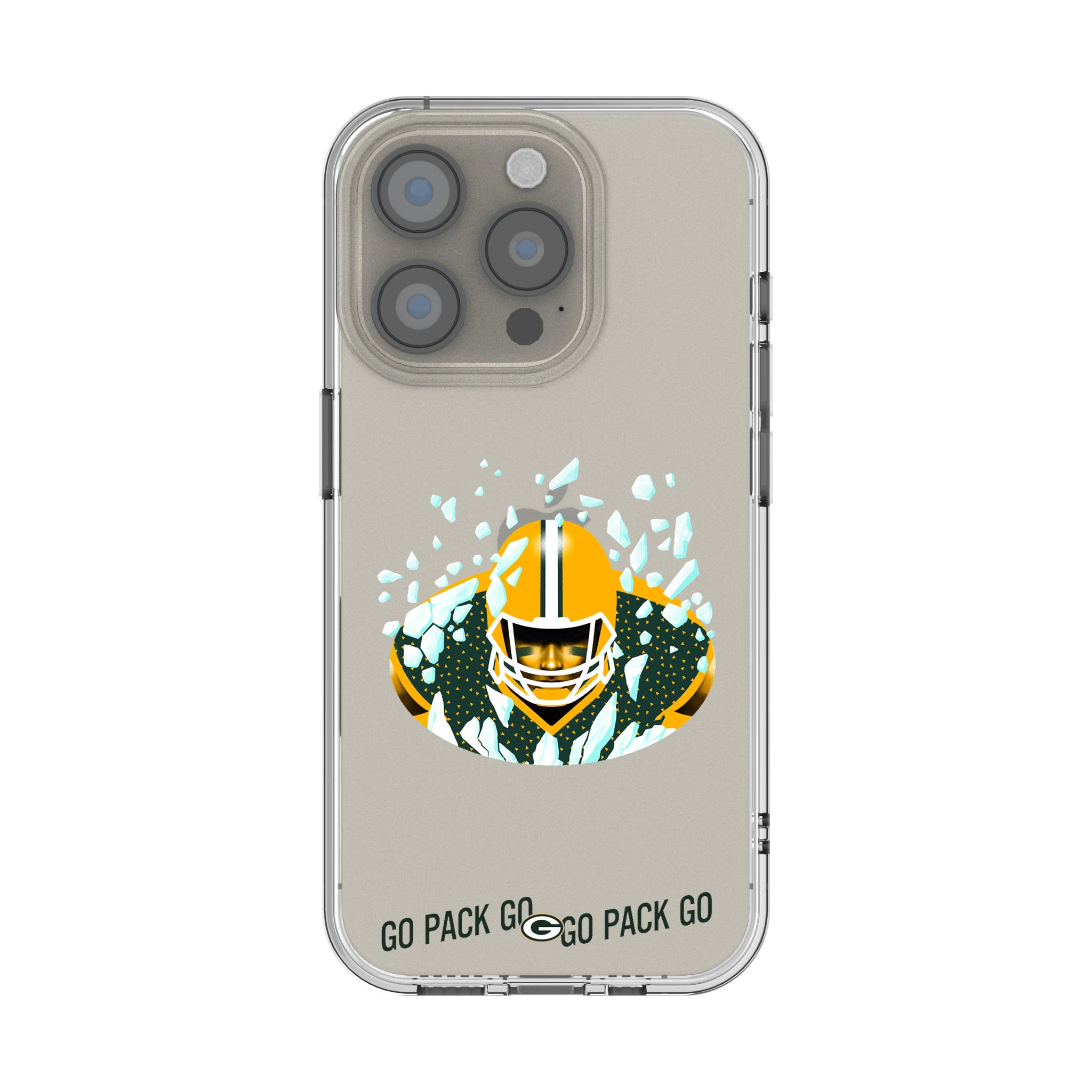 Green Bay Packers Deco iPhone Clear Phone Case for Apple iPhone