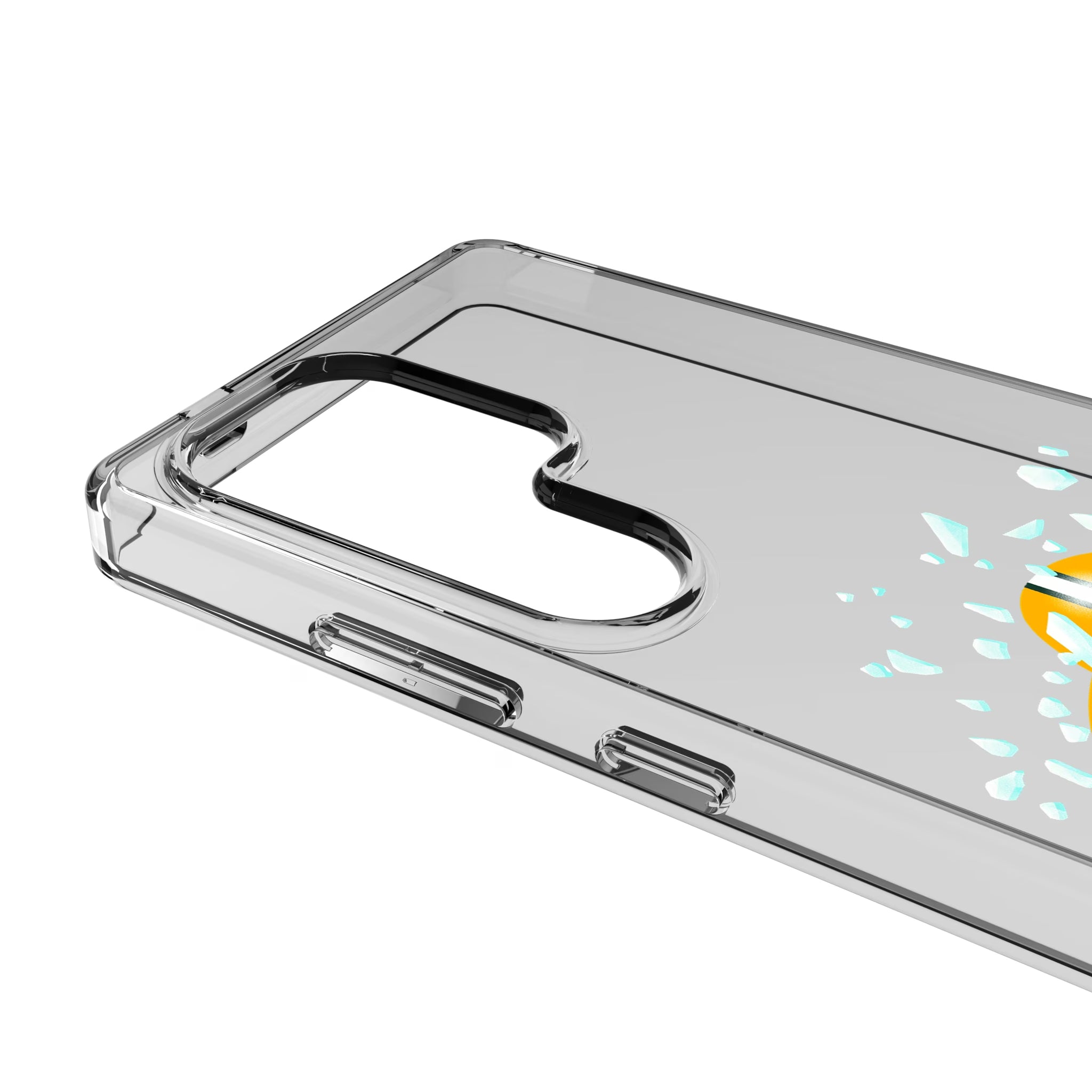 Green Bay Packers Deco Galaxy Clear Phone Case for Samsung Galaxy - Detail