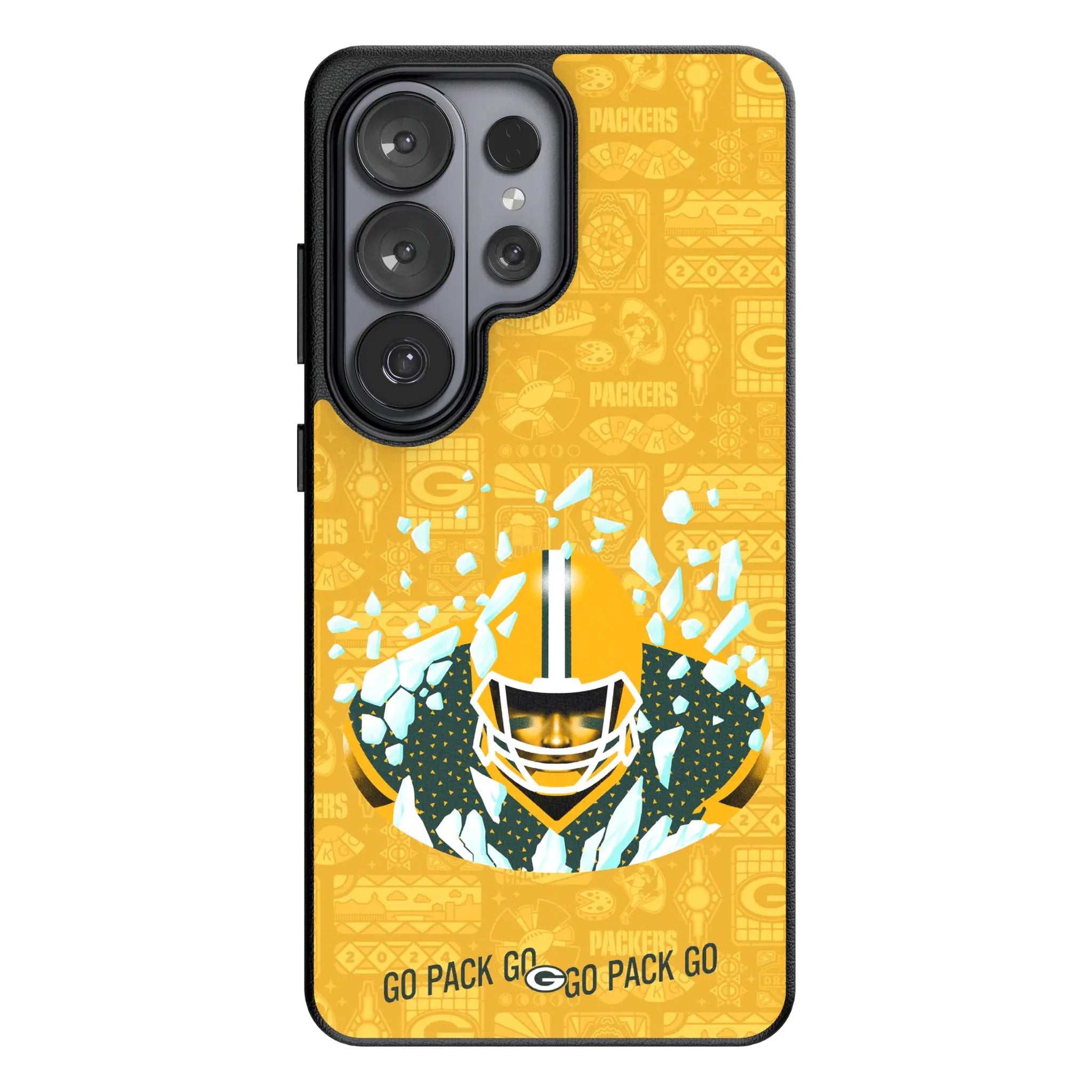 Green Bay Packers Deco Galaxy MagSafe Compatible Phone Case for Samsung Galaxy#Device_Galaxy S26 Ultra