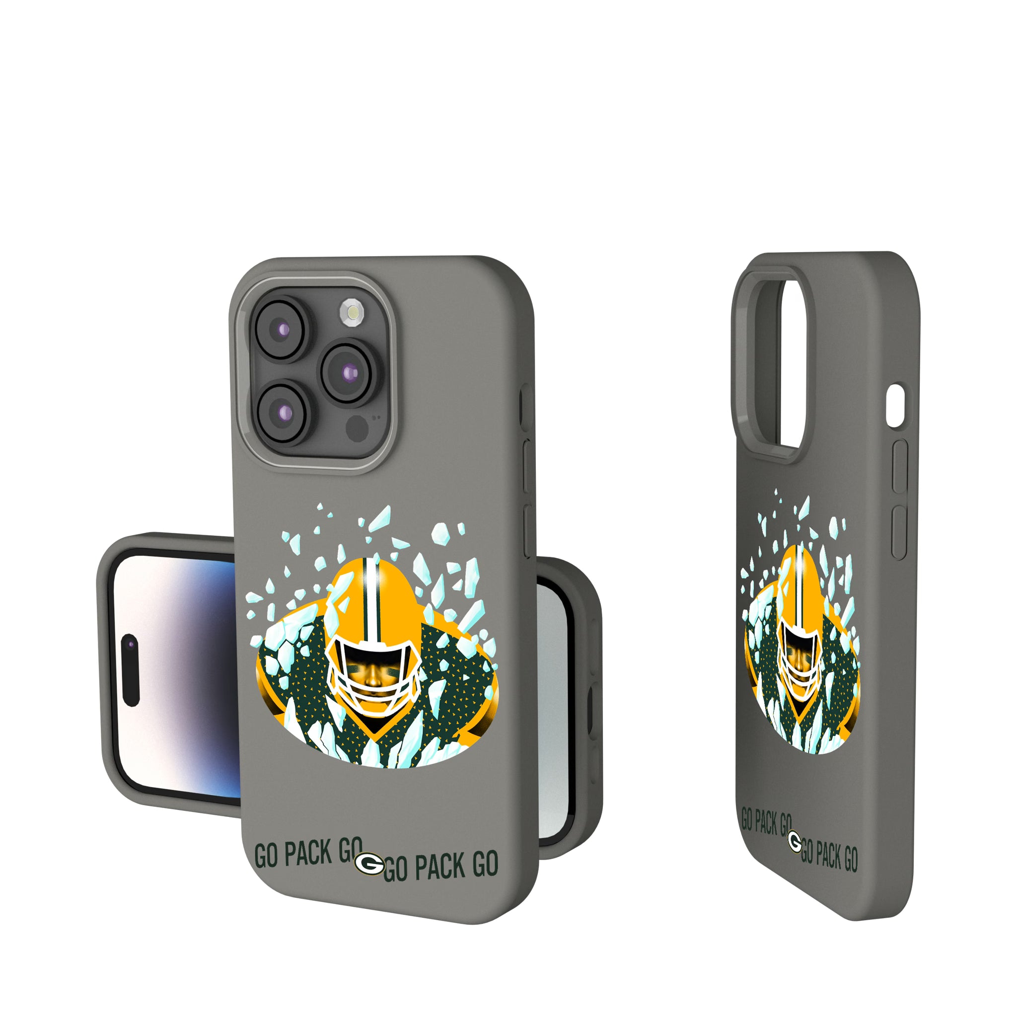 Green Bay Packers Deco iPhone Soft Touch Phone Case for Apple iPhone