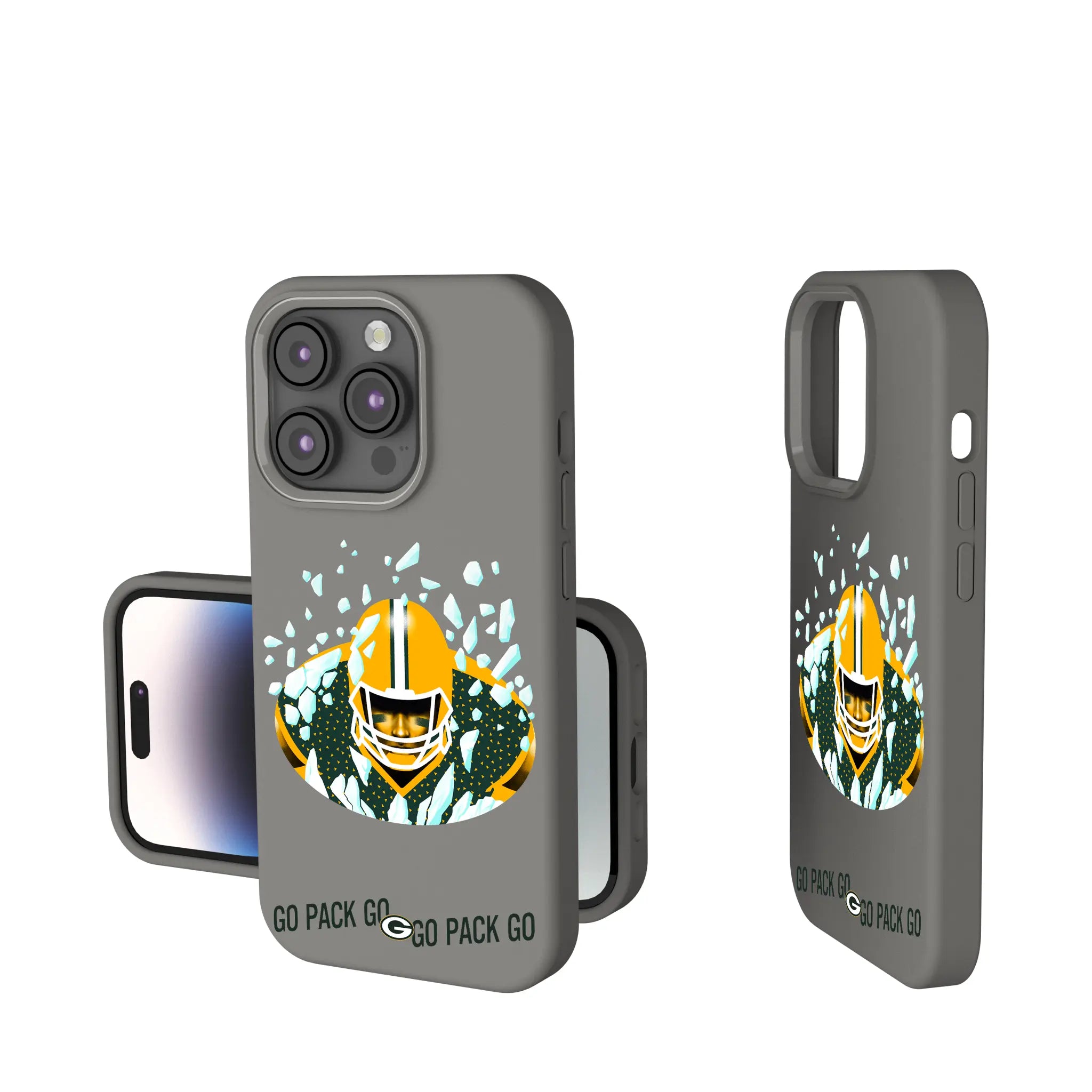 Green Bay Packers Deco iPhone Soft Touch Phone Case for Apple iPhone