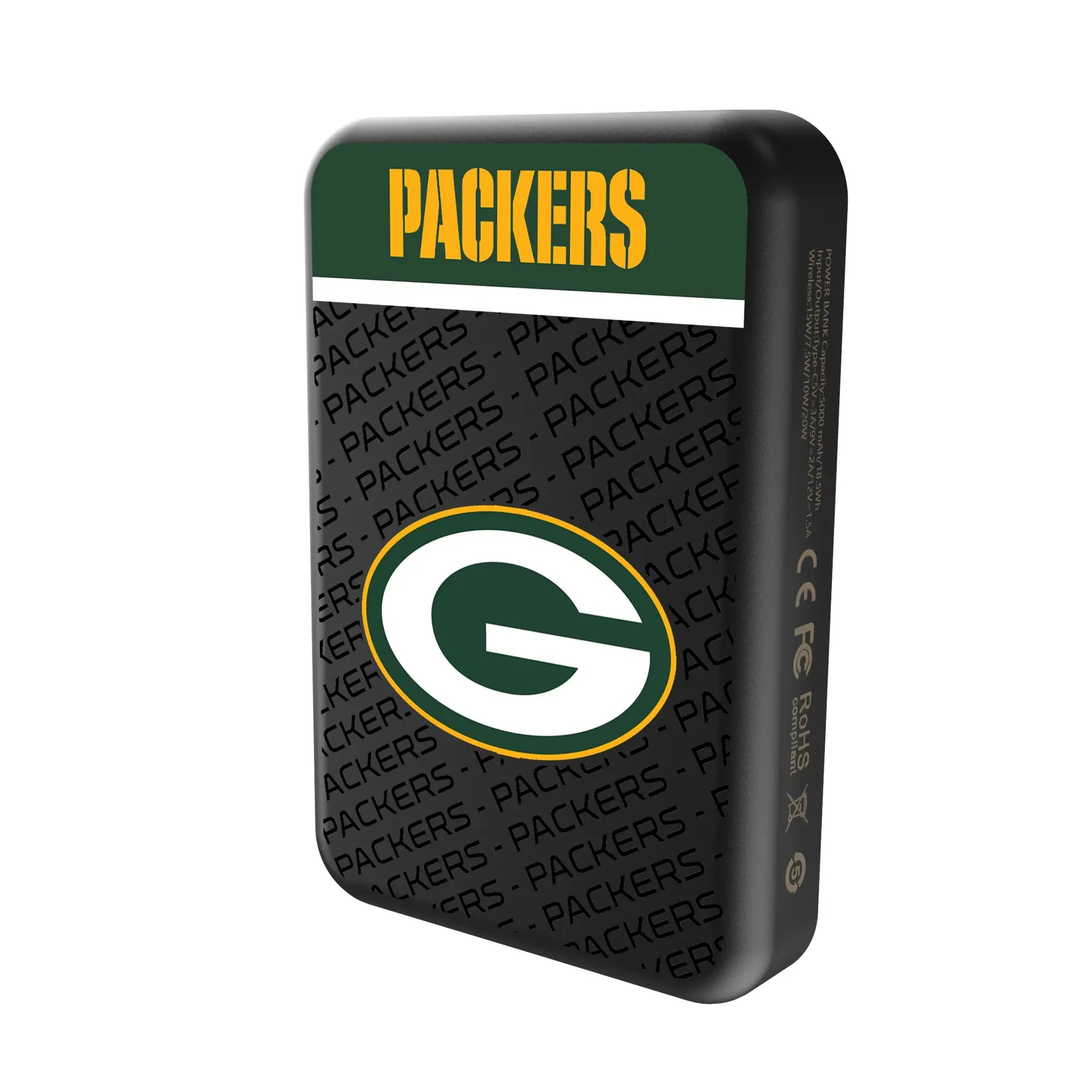 Green Bay Packers Endzone Plus Wireless Mag Power Bank