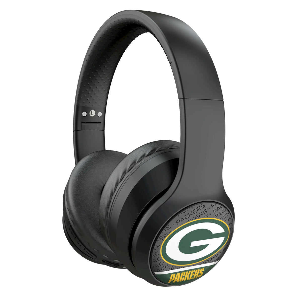 Green Bay Packers Endzone Plus Wireless Over-Ear Headphones With Case