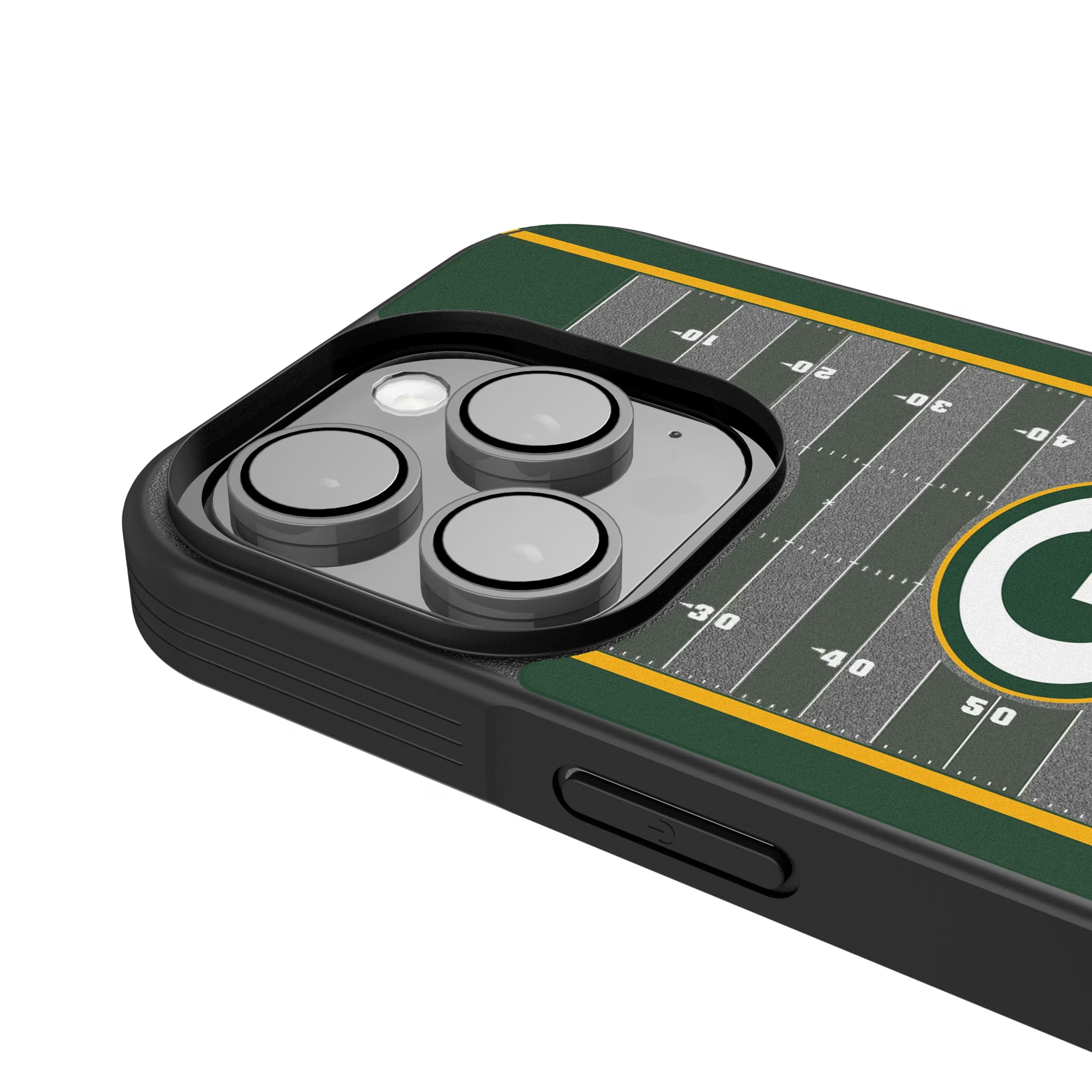 Green Bay Packers Field iPhone Bump Phone Case for Apple iPhone - Detail