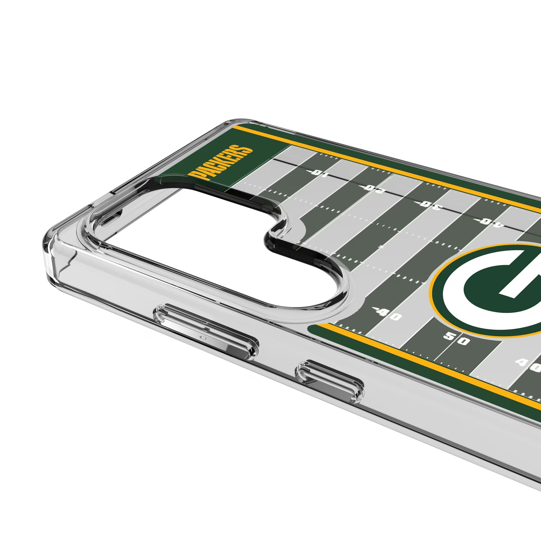 Green Bay Packers Field Galaxy Clear Phone Case for Samsung Galaxy - Detail