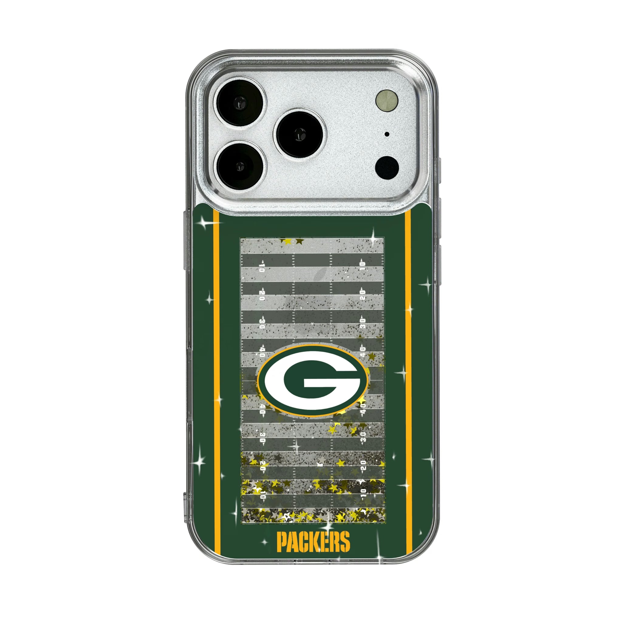 Green Bay Packers Field iPhone Glitter Phone Case for Apple iPhone