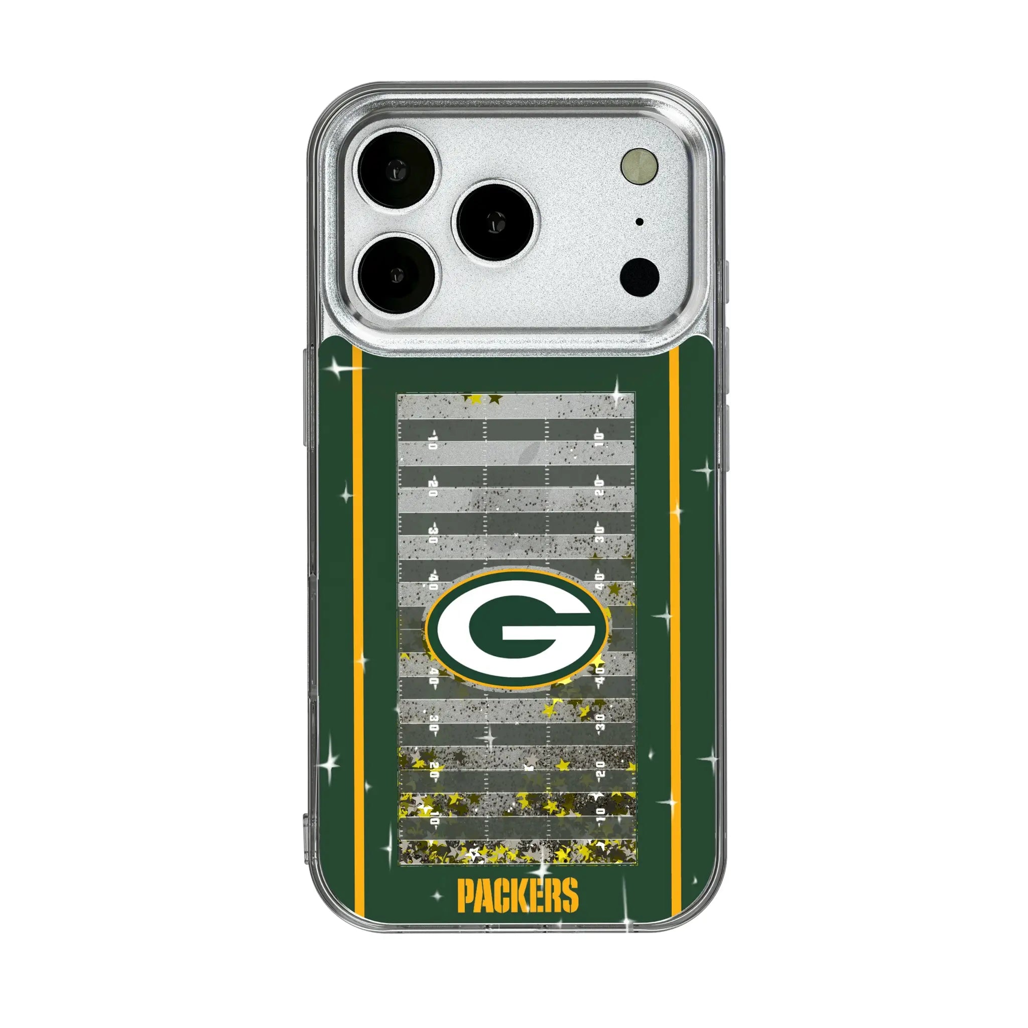 Green Bay Packers Field iPhone Glitter Phone Case for Apple iPhone