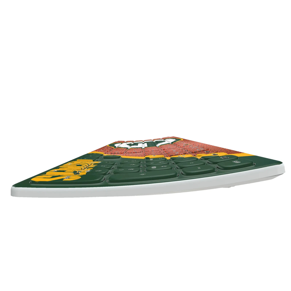 Green Bay Packers Football KKB605 Curved Wireless Keyboard