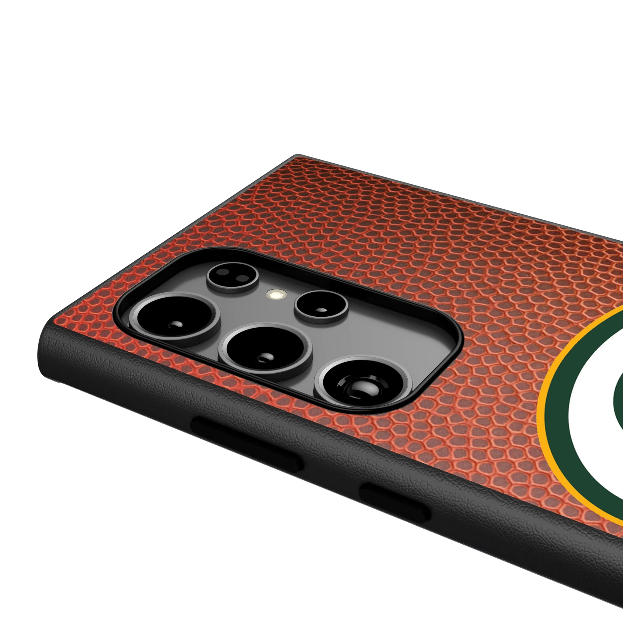 Green Bay Packers Football Wordmark Galaxy MagSafe Compatible Phone Case for Samsung Galaxy - Detail