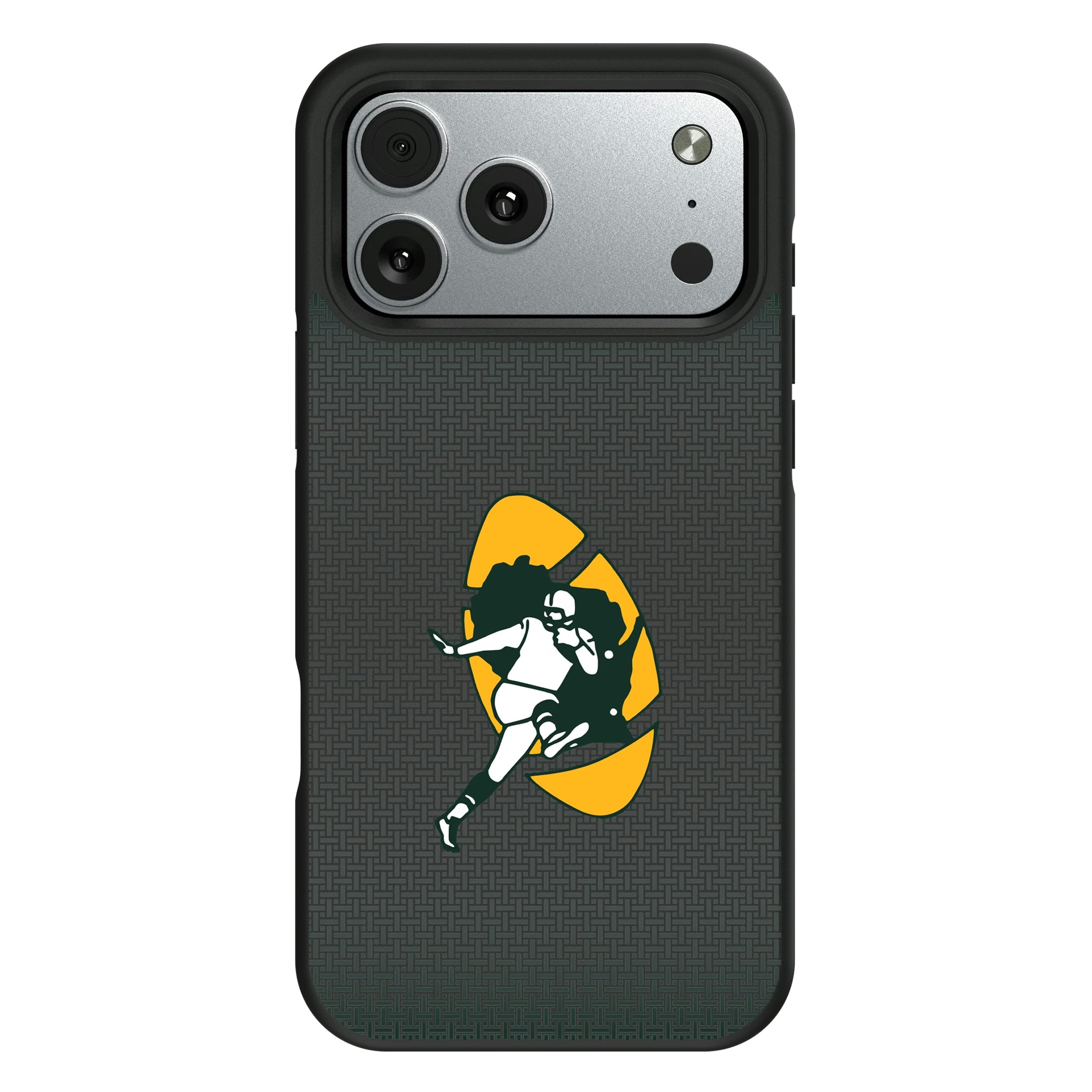 Green Bay Packers Historic Collection Linen iPhone Bump Phone Case for Apple iPhone#Device_iPhone 17 Pro Max