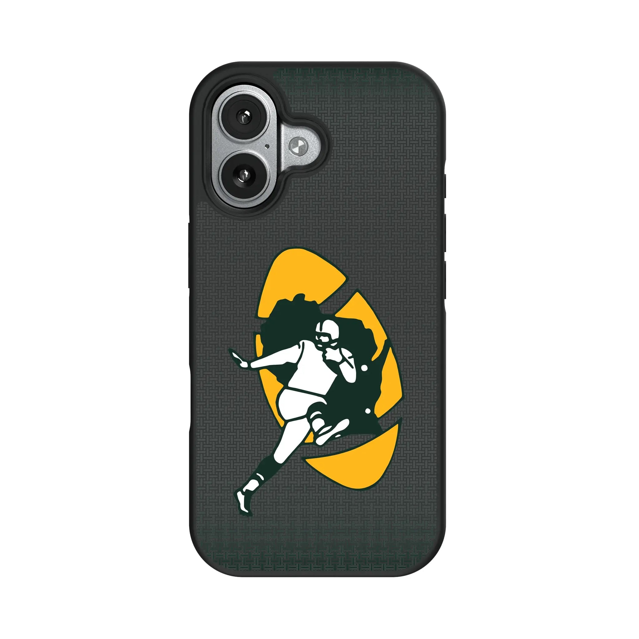 Green Bay Packers Historic Collection Linen iPhone Bump Phone Case for Apple iPhone#Device_iPhone 17