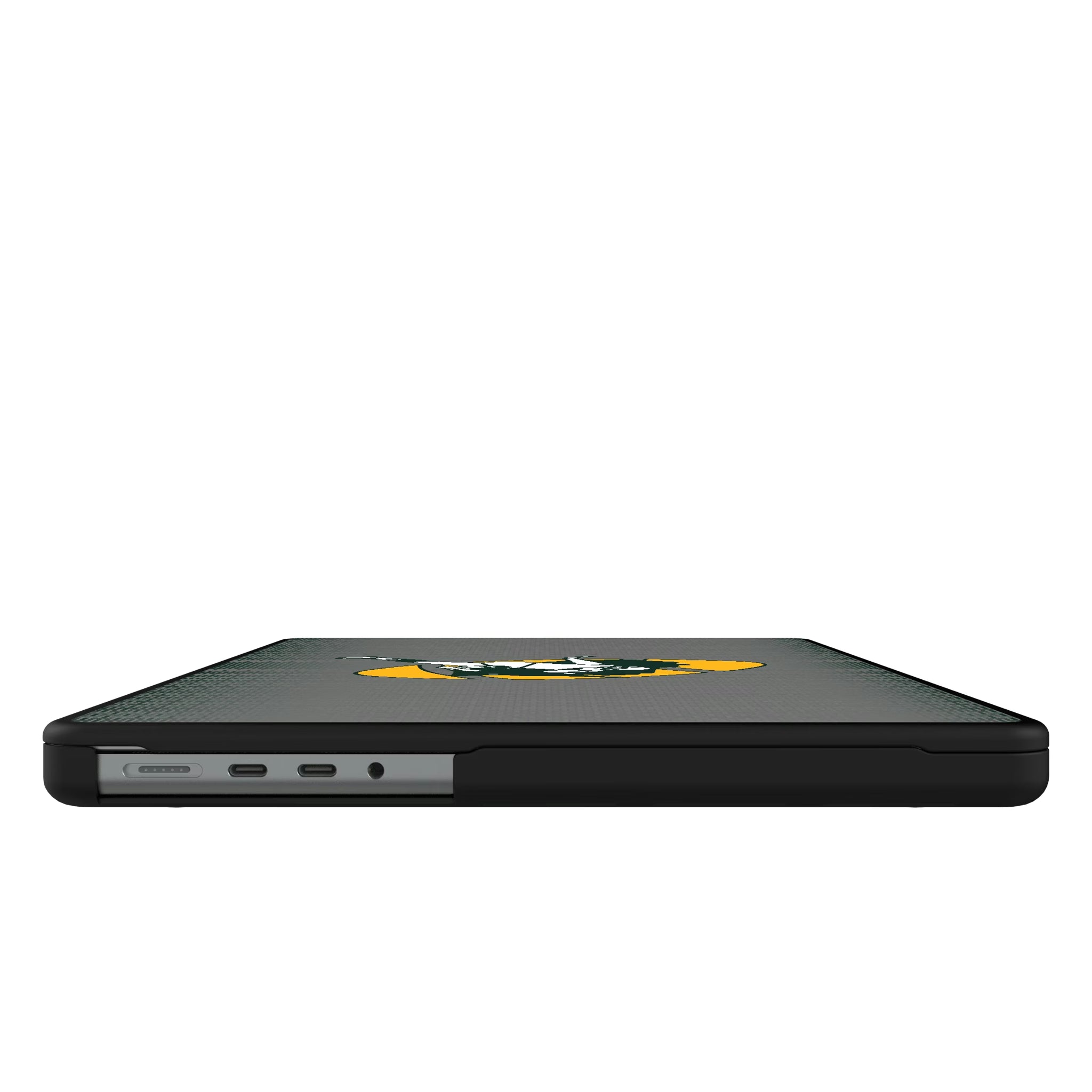 Green Bay Packers Historic Collection Linen MacBook Laptop Case for Apple MacBook#Device_MacBook Pro (14-inch, 2021) / MacBook Pro (14-inch, 2023) / MacBook Pro (14-inch, 2024)