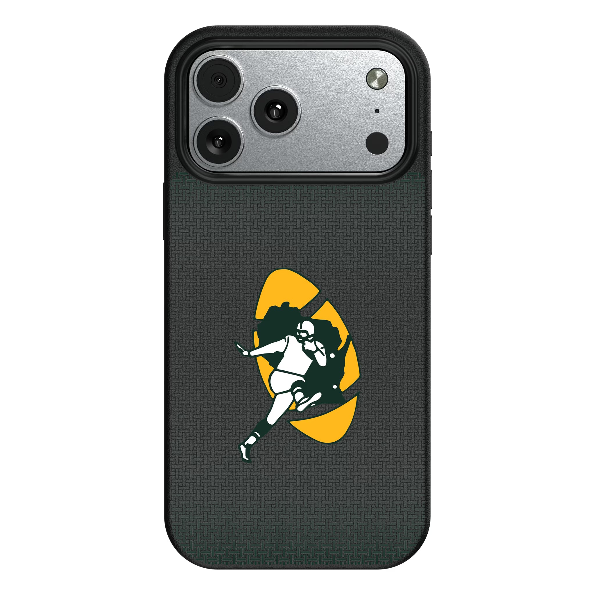 Green Bay Packers Historic Collection Linen iPhone MagSafe Compatible Phone Case for Apple iPhone#Device_iPhone 17 Pro Max