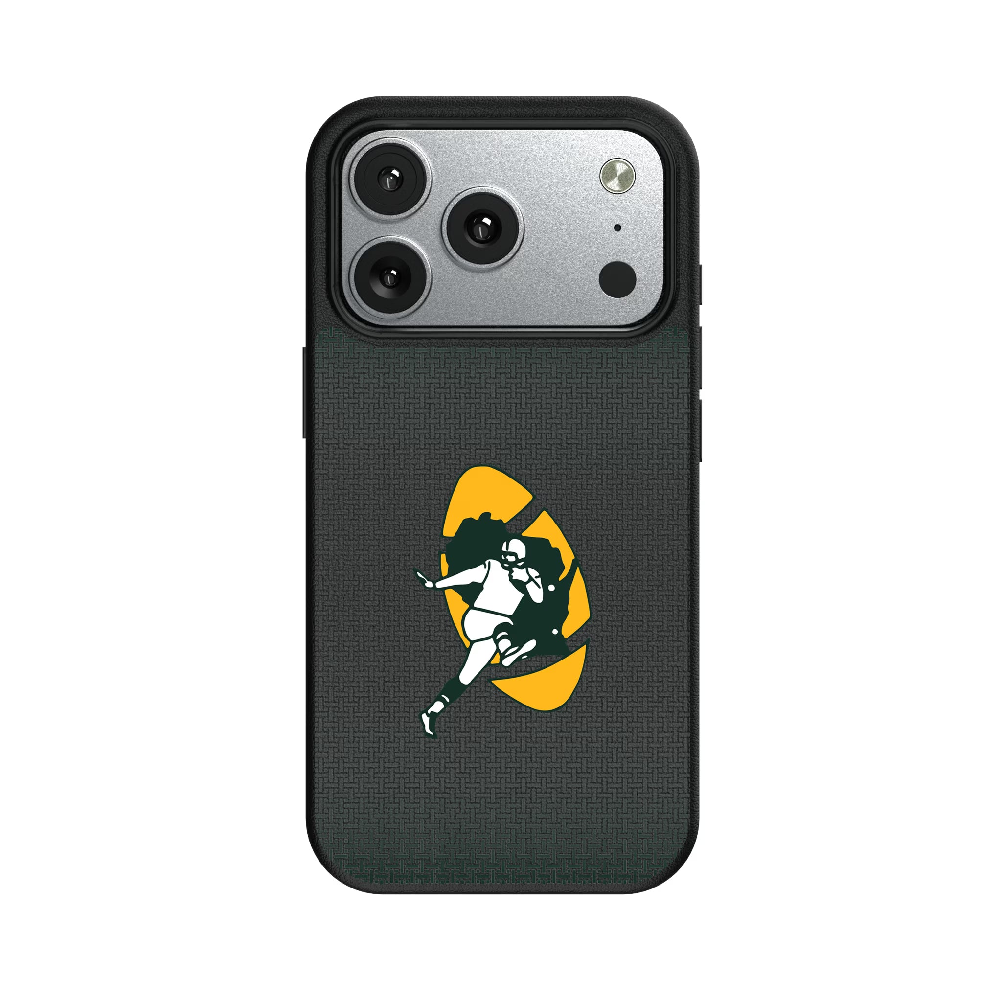 Green Bay Packers Historic Collection Linen iPhone MagSafe Compatible Phone Case for Apple iPhone#Device_iPhone 17 Pro