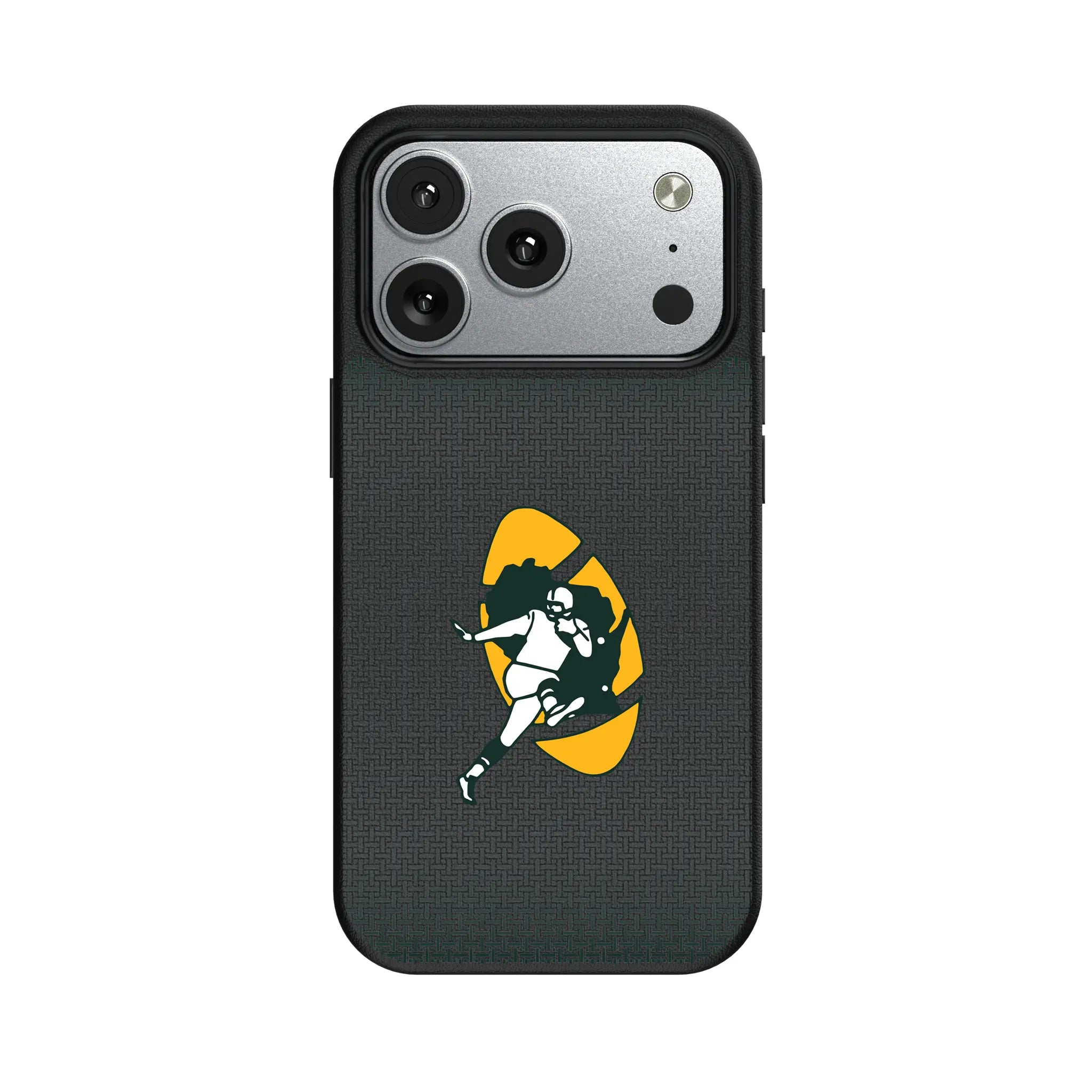 Green Bay Packers Historic Collection Linen iPhone MagSafe Compatible Phone Case for Apple iPhone#Device_iPhone 17 Pro
