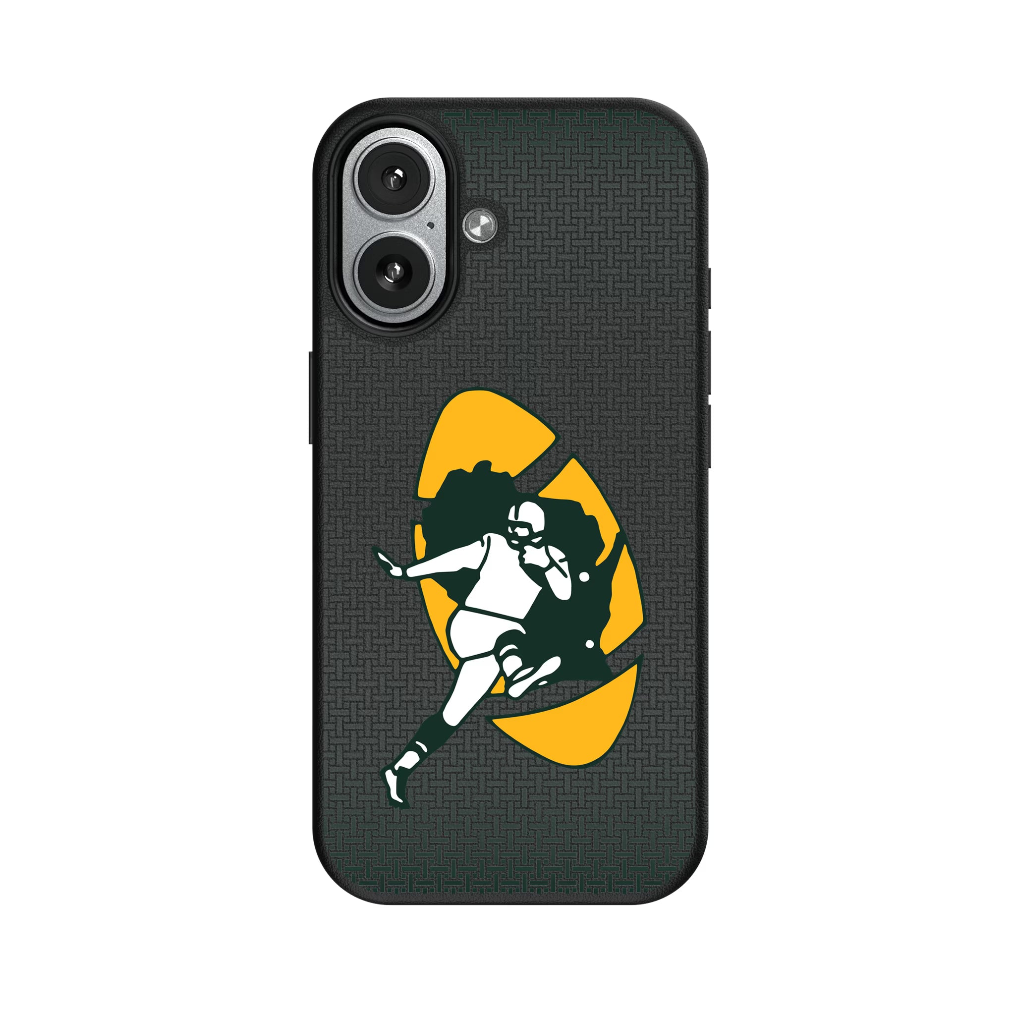 Green Bay Packers Historic Collection Linen iPhone MagSafe Compatible Phone Case for Apple iPhone#Device_iPhone 17