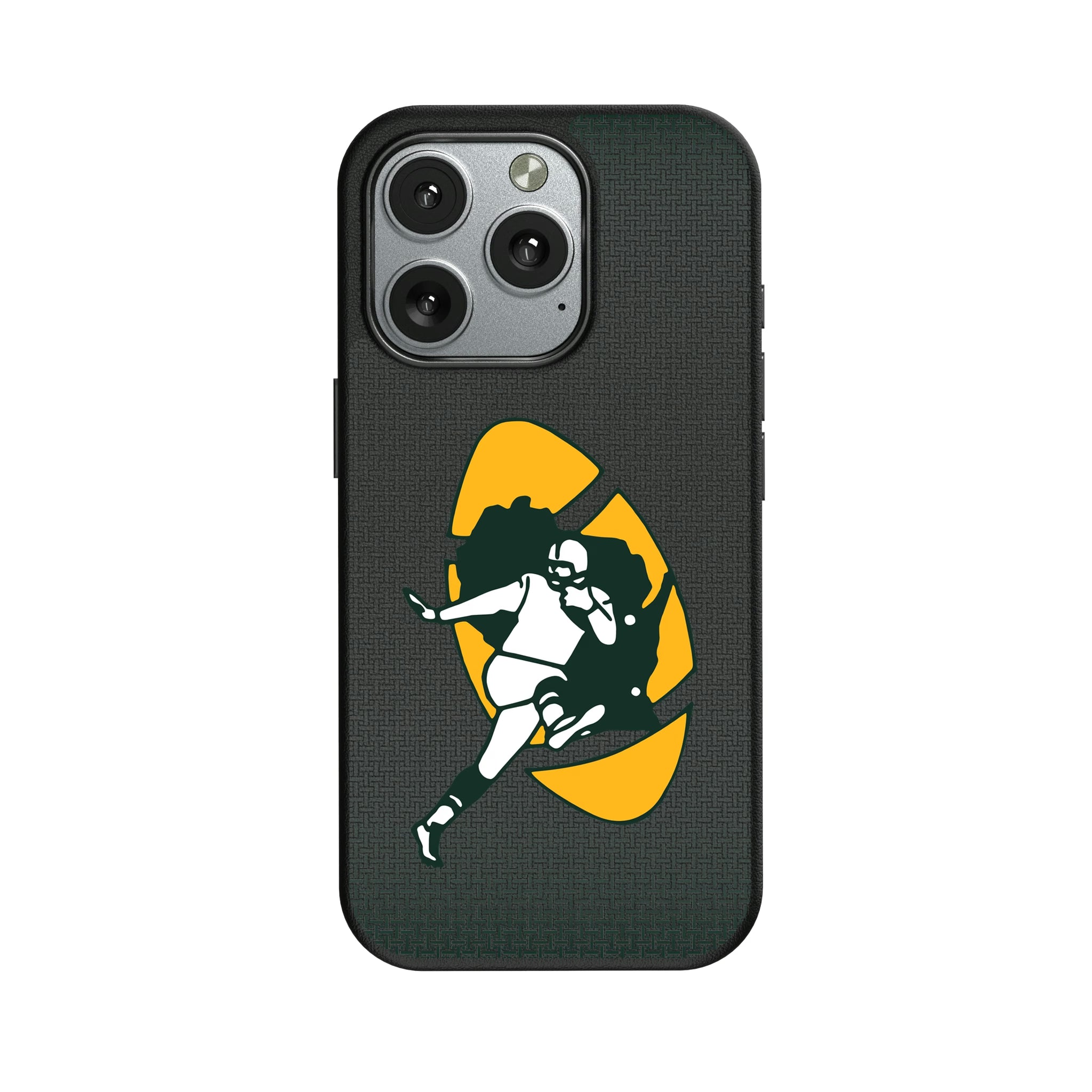 Green Bay Packers Historic Collection Linen iPhone MagSafe Compatible Phone Case for Apple iPhone